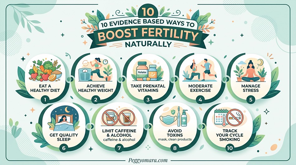 10 Evidence Based Ways to Boost Fertility Naturally