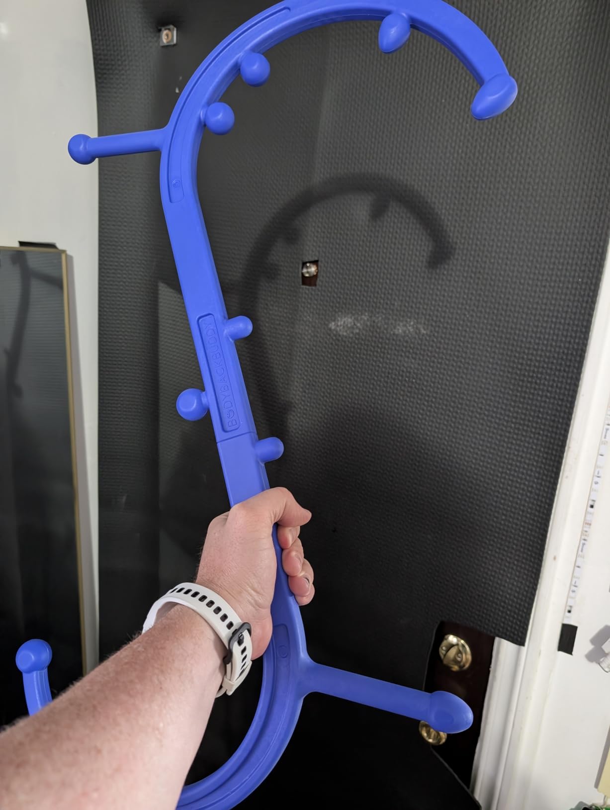 Body Back Buddy Classic USA Made FSA Eligible Handheld Full Body Massage Cane Trigger Point Massage Tool for Deep Tissue Pain Relief - Dual Massage Hooks for Back, Shoulder, Neck. Manual Back Massager customer photo 1