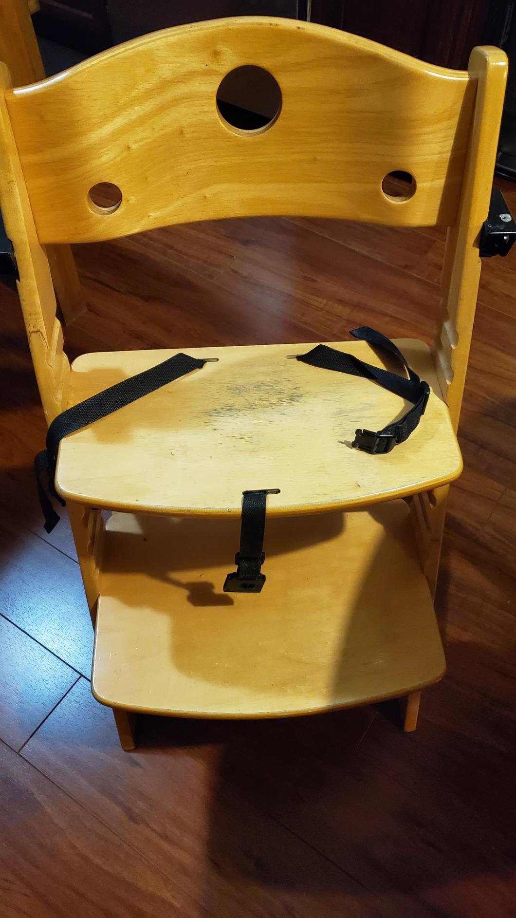 Keekaroo Height Right High Chair with Tray, Natural customer photo 1