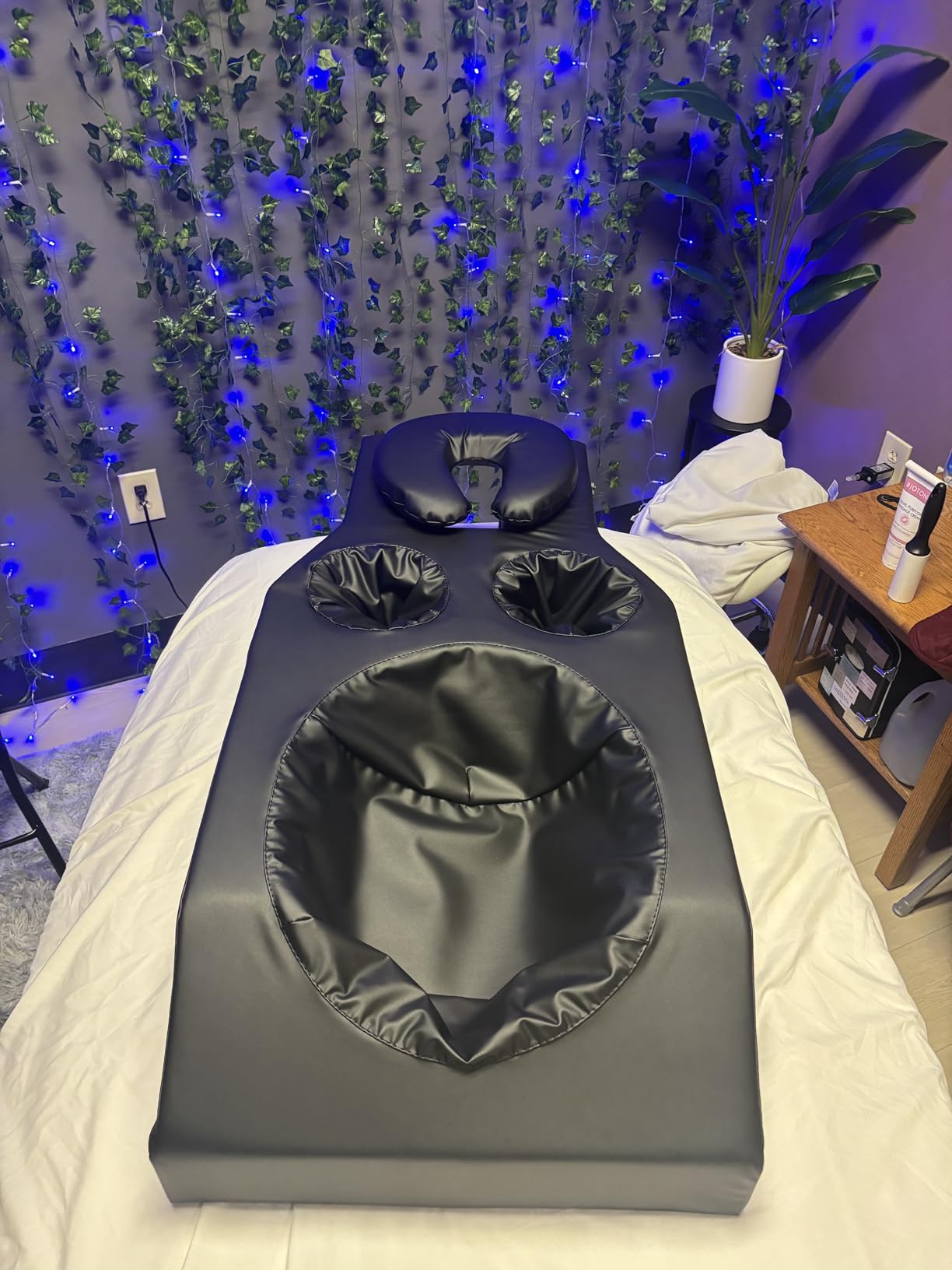 EarthLite Pregnancy Massage Cushion & Headrest - Full Body Pregnancy Bolster/Ideal After Breast Surgery & Lower Back Pain customer photo 1