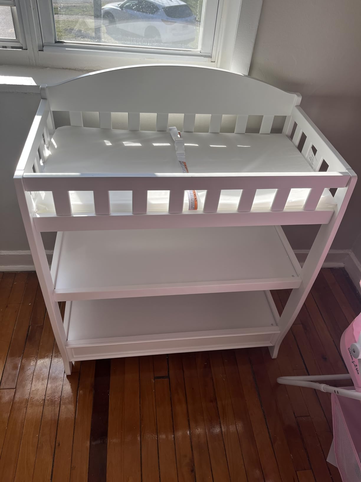 Delta Children Infant Changing Table with Pad, White customer photo 1