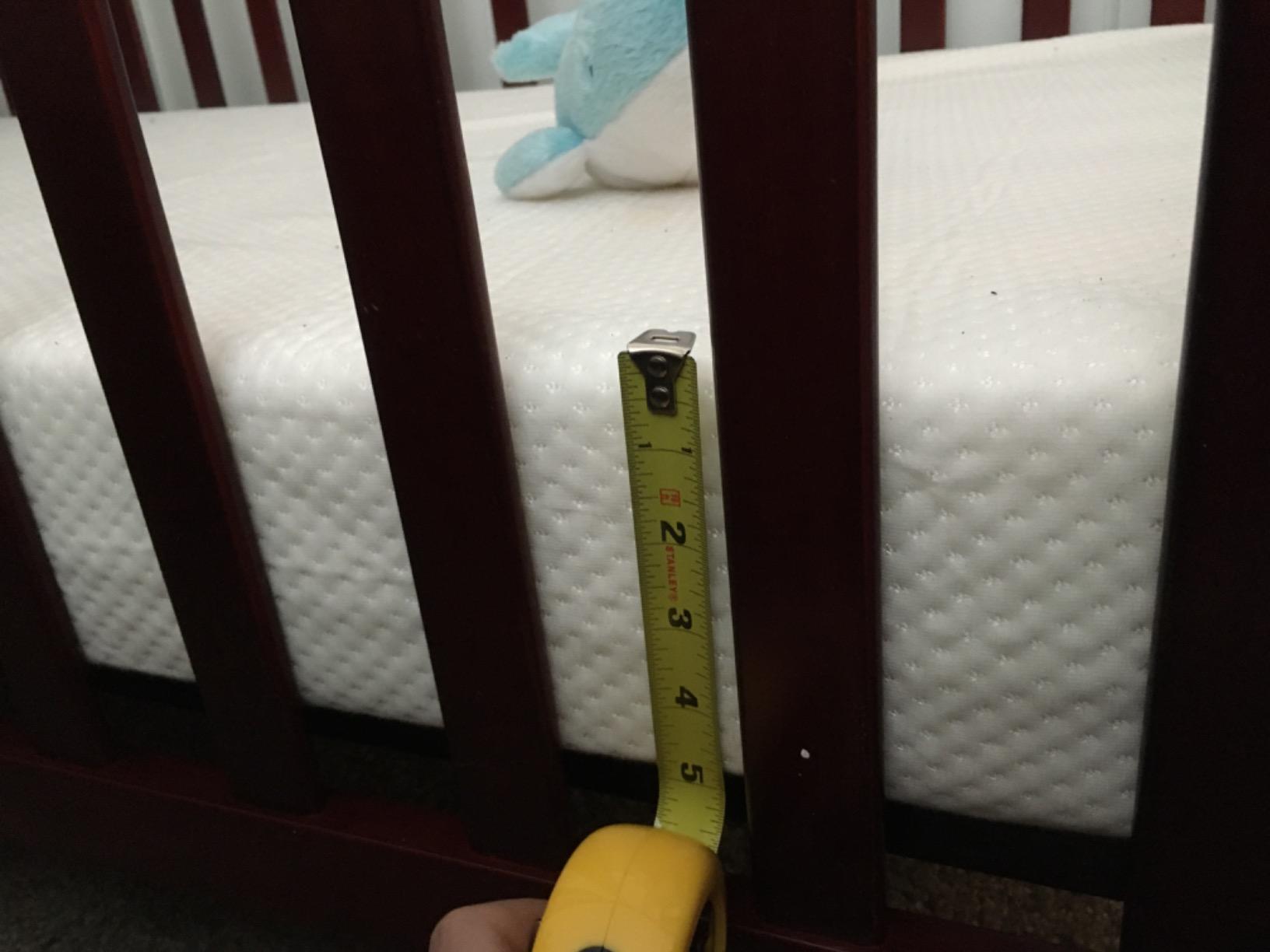 Graco Premium Crib & Toddler Mattress - GREENGUARD Gold Certified, Machine Washable Oeko-TEX Standard 100 Certified Cover with Waterproof Surface, Fits Any Standard Full Size Baby Crib & Toddler Bed customer photo 2