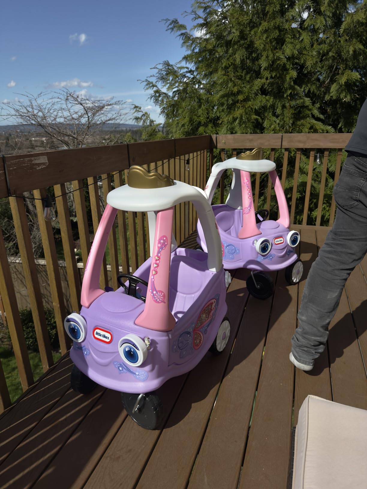 Little Tikes Fairy Cozy Coupe (Amazon Exclusive) Large customer photo 2