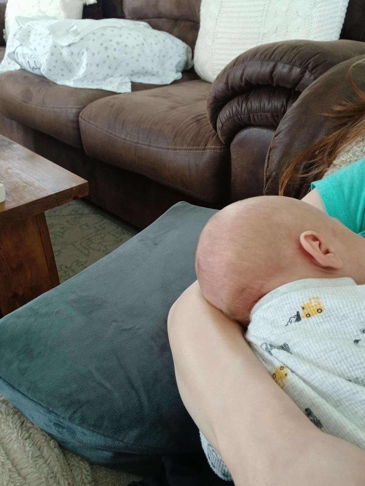 Hiccapop Pregnancy Pillow Wedge for Belly Support | Maternity Wedge Pillow | Belly Wedge Pillow | Pregnancy Wedge Pillows Support Body, Legs, Back, Knees customer photo 1