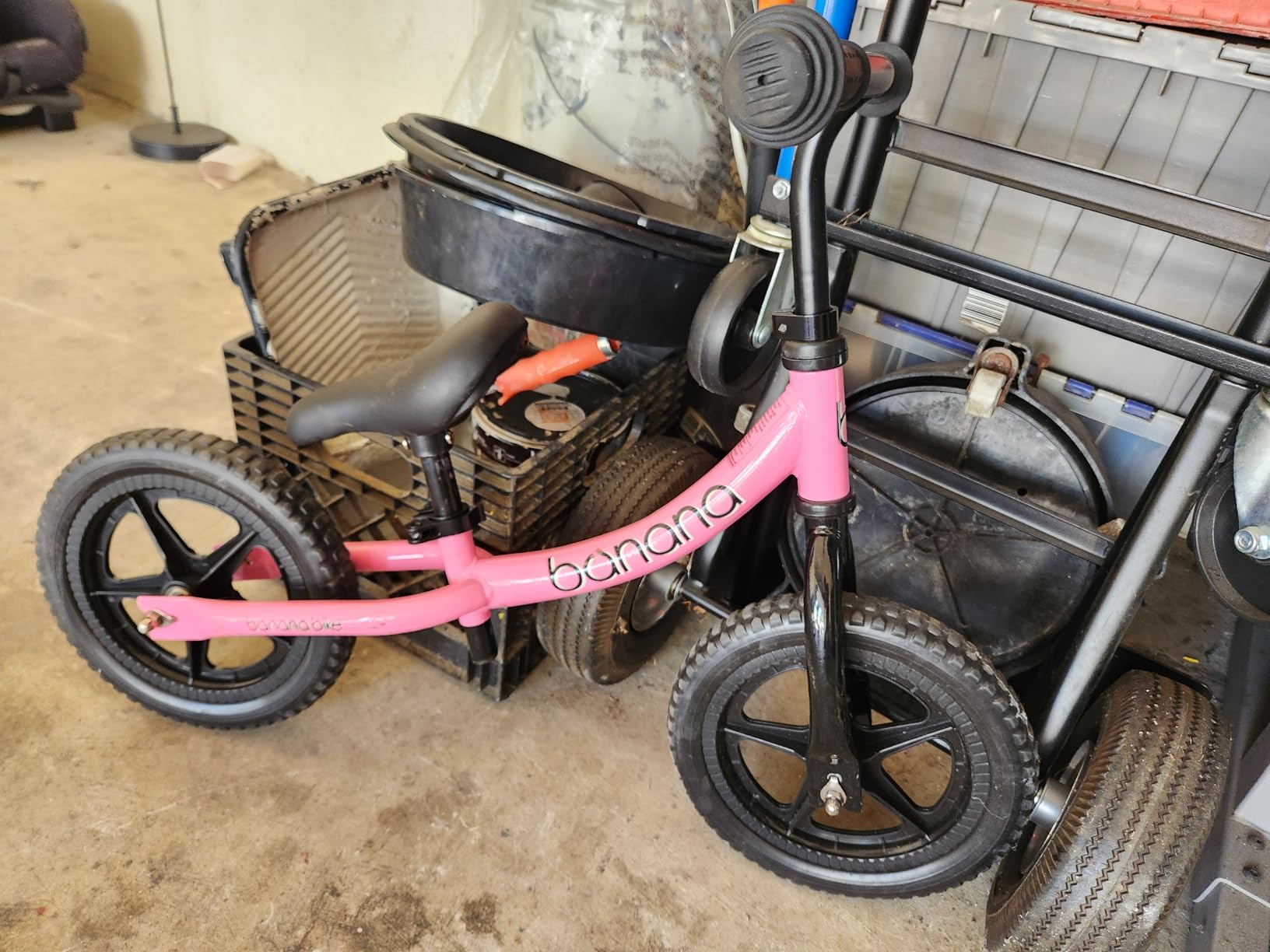 Banana Bike Balance Bike - Lightweight Toddler Bike - No Pedal with Adjustable Handlebar and Seat - Ideal Training Bicycle for Kids - Multiple Colors customer photo 1