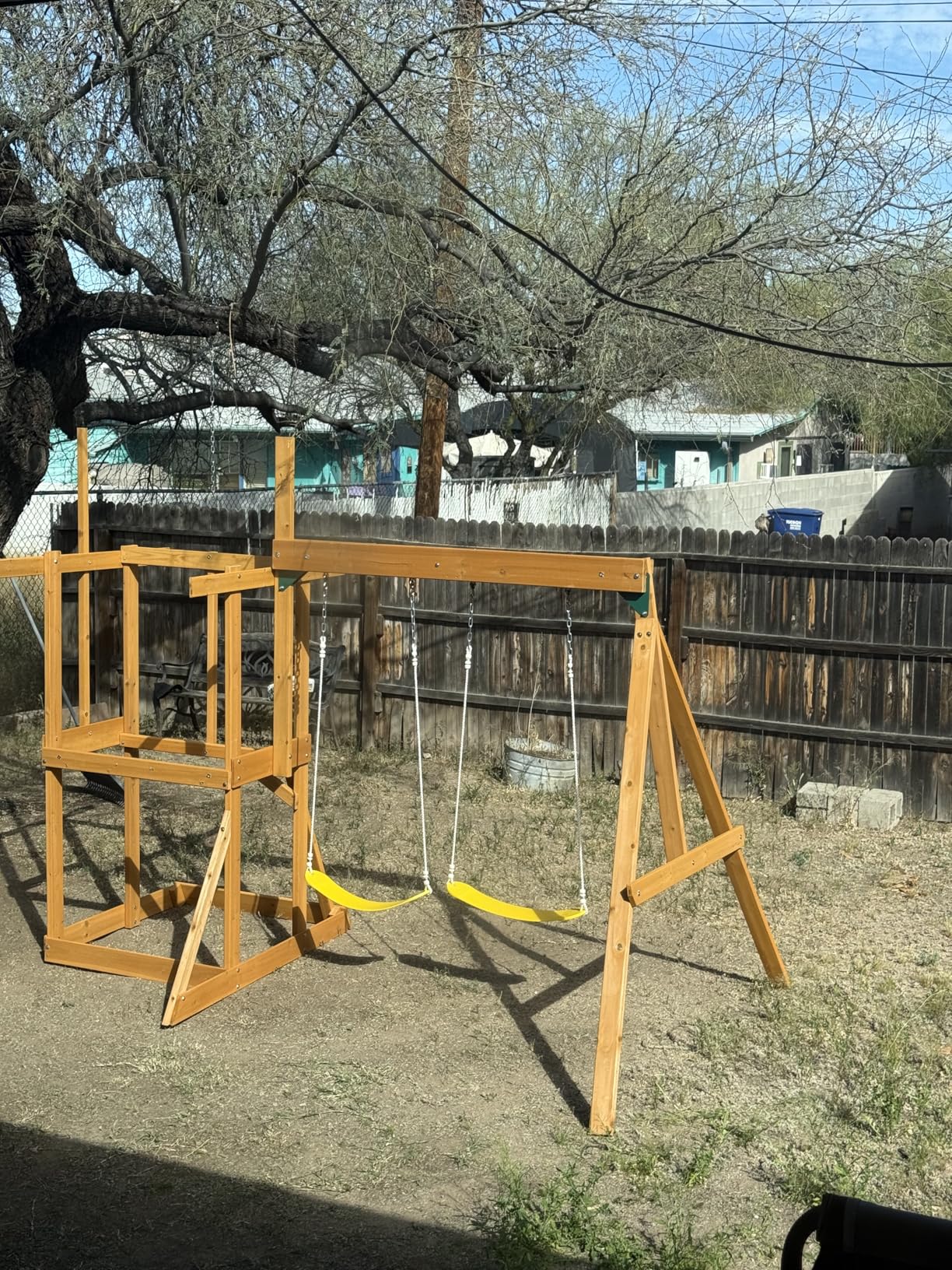 KidKraft Appleton Wooden Swing Set (Amazon Exclusive) customer photo 2
