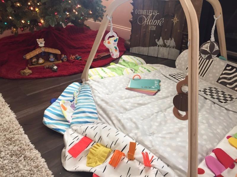 LOVEVERY | The Play Gym | Award Winning For Baby, Stage-Based Developmental Activity Gym & Play Mat for Baby to Toddler customer photo 2