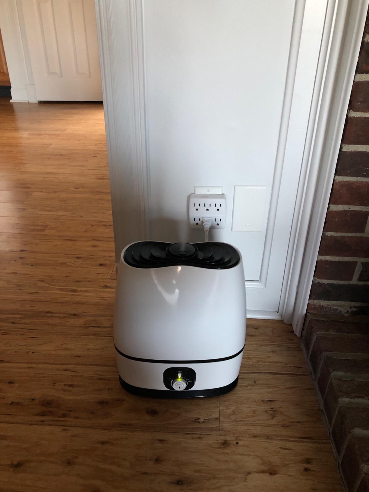 Everlasting Comfort 6L Humidifiers for Bedroom, Quiet 50HR Runtime No-Filter Supersized Cool Mist Humidifier Large Room for Whole House, Plants, Baby Nursery, Allergies, Dry Skin, Congestion, Indoor customer photo 1