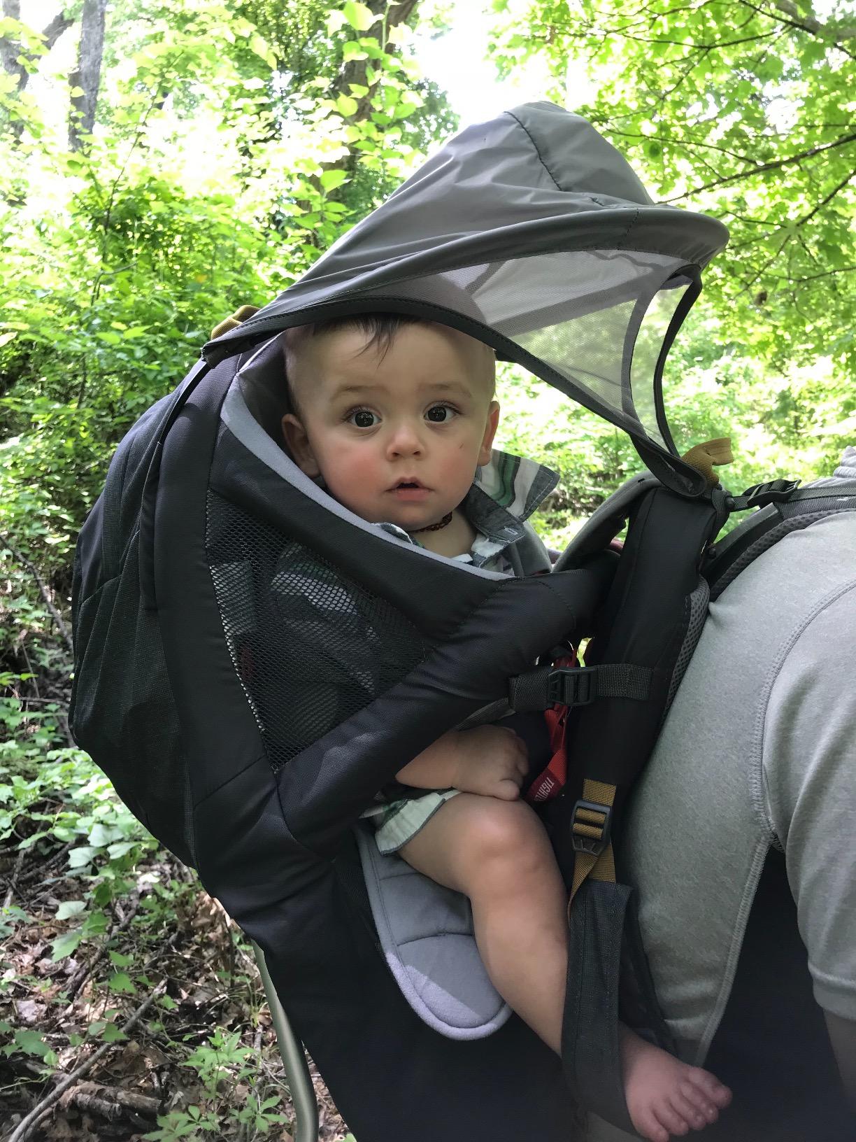 Kelty Journey PerfectFit Child Carrier Backpack, Adjustable Suspension with Hipbelt, 5 Point Safety Harness customer photo 1