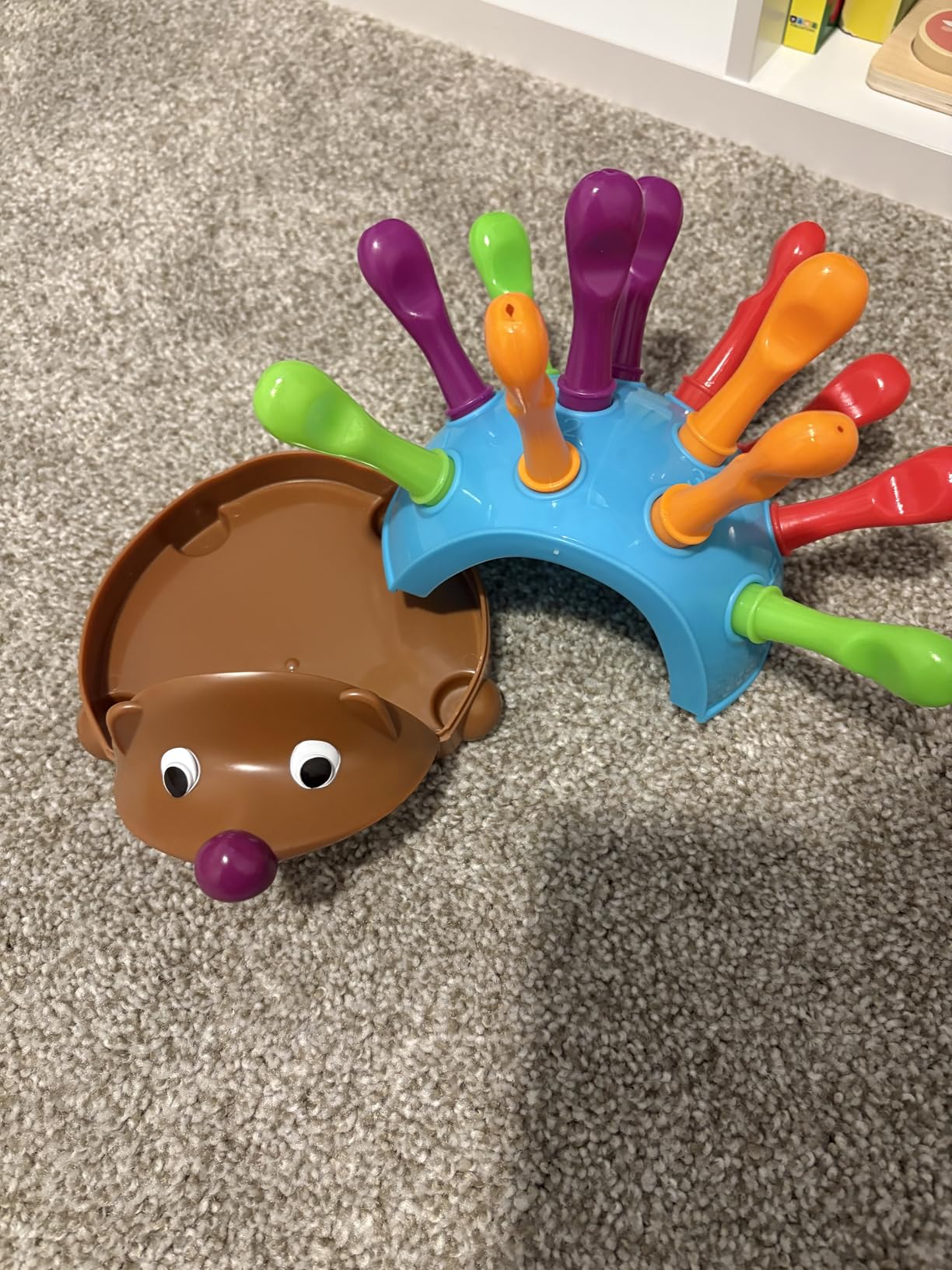 Learning Resources Spike The Fine Motor Hedgehog - Toddler Montessori Toys, Stacking Shape, Gifts For Boys And Girls, Sorting And Matching Skill Activities, Educational Games, Kindergarten customer photo 1