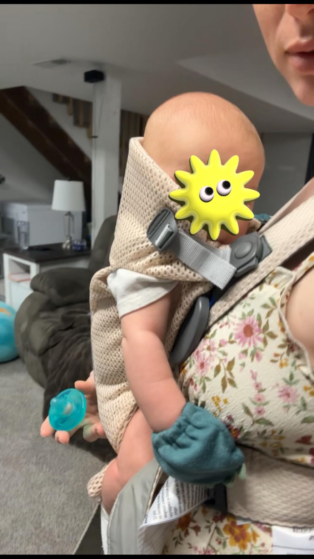 BabyBjörn Baby Carrier Mini - 3D Mesh Newborn Carrier customer photo 1