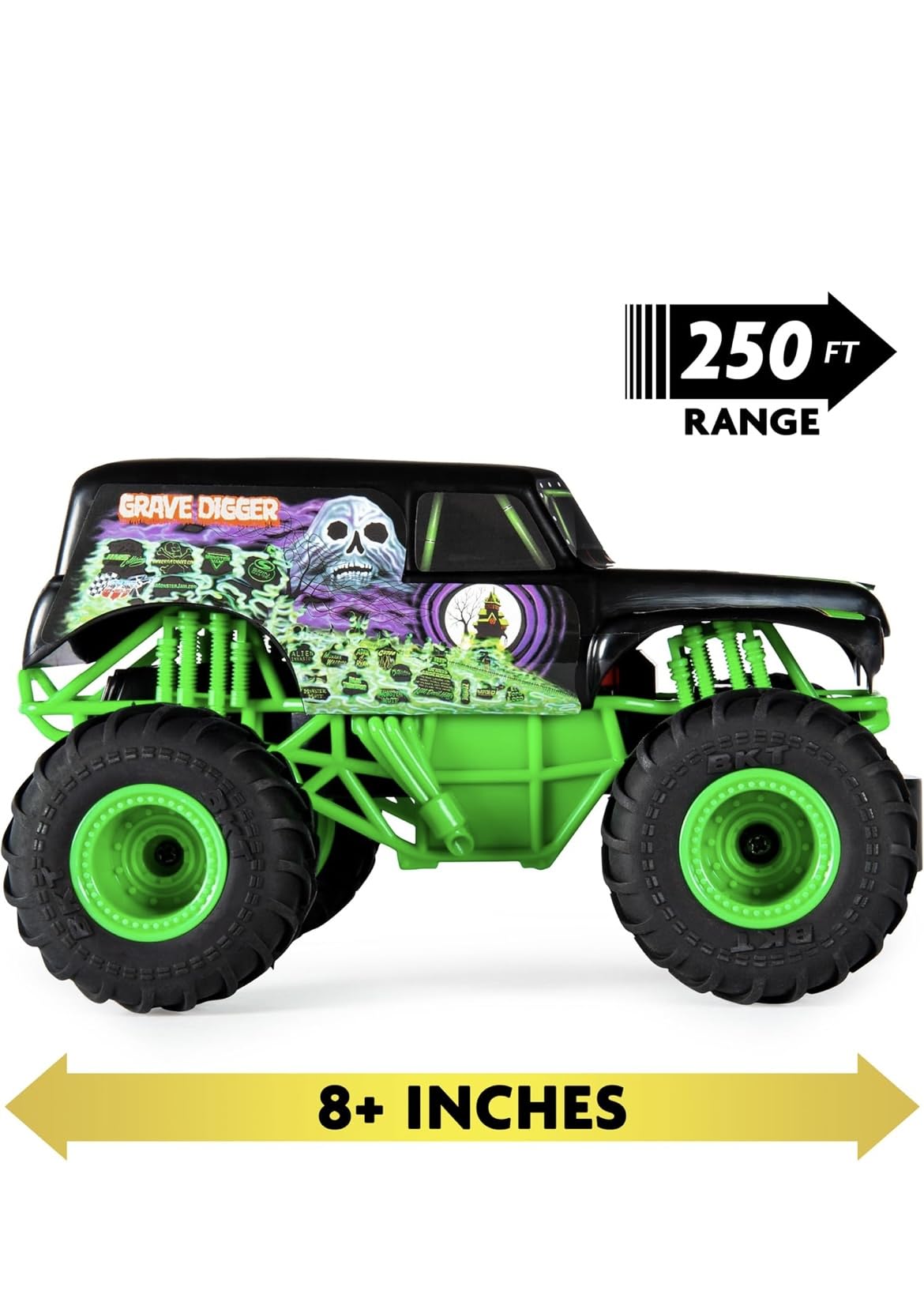 Monster Jam, Official Grave Digger Remote Control Monster Truck, 1:24 Scale, 2.4 GHz, Kids Toys for Boys and Girls Ages 4 and up customer photo 2