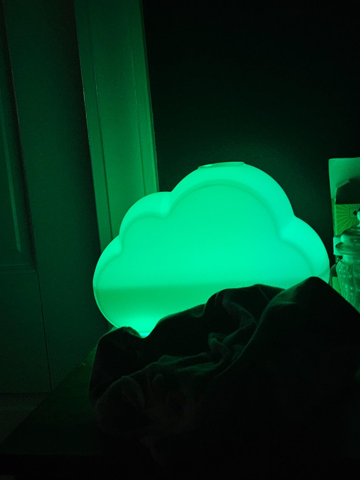 Pure Enrichment PureBaby Cloud Ultrasonic Cool Mist Humidifier Quiet Variable Mist for up to 24 Hrs Ideal for Baby Nurseries & Kids Bedrooms to Relieve Congestion Colds & Coughs, Night Light, BPA-Free customer photo 2