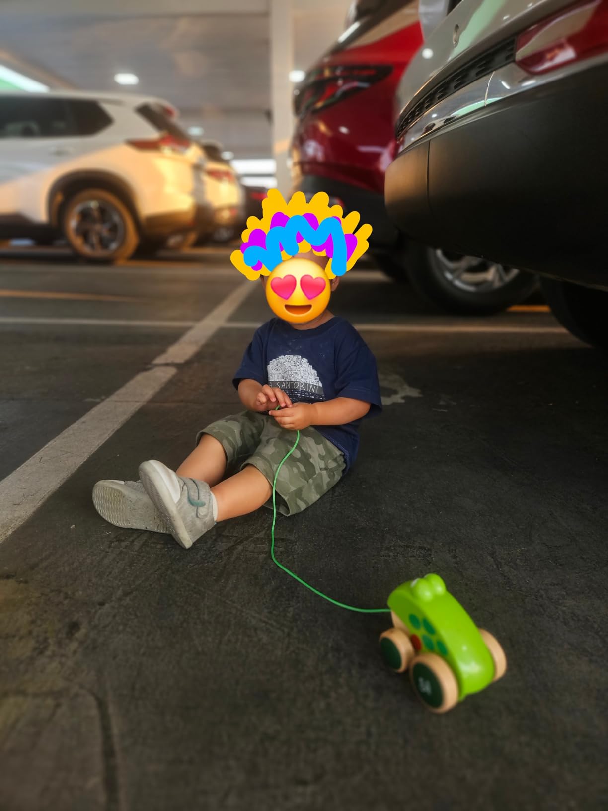 Hape Frog Pull-Along | Wooden Frog Fly Eating Pull Toddler Toy, Bright Colors customer photo 2