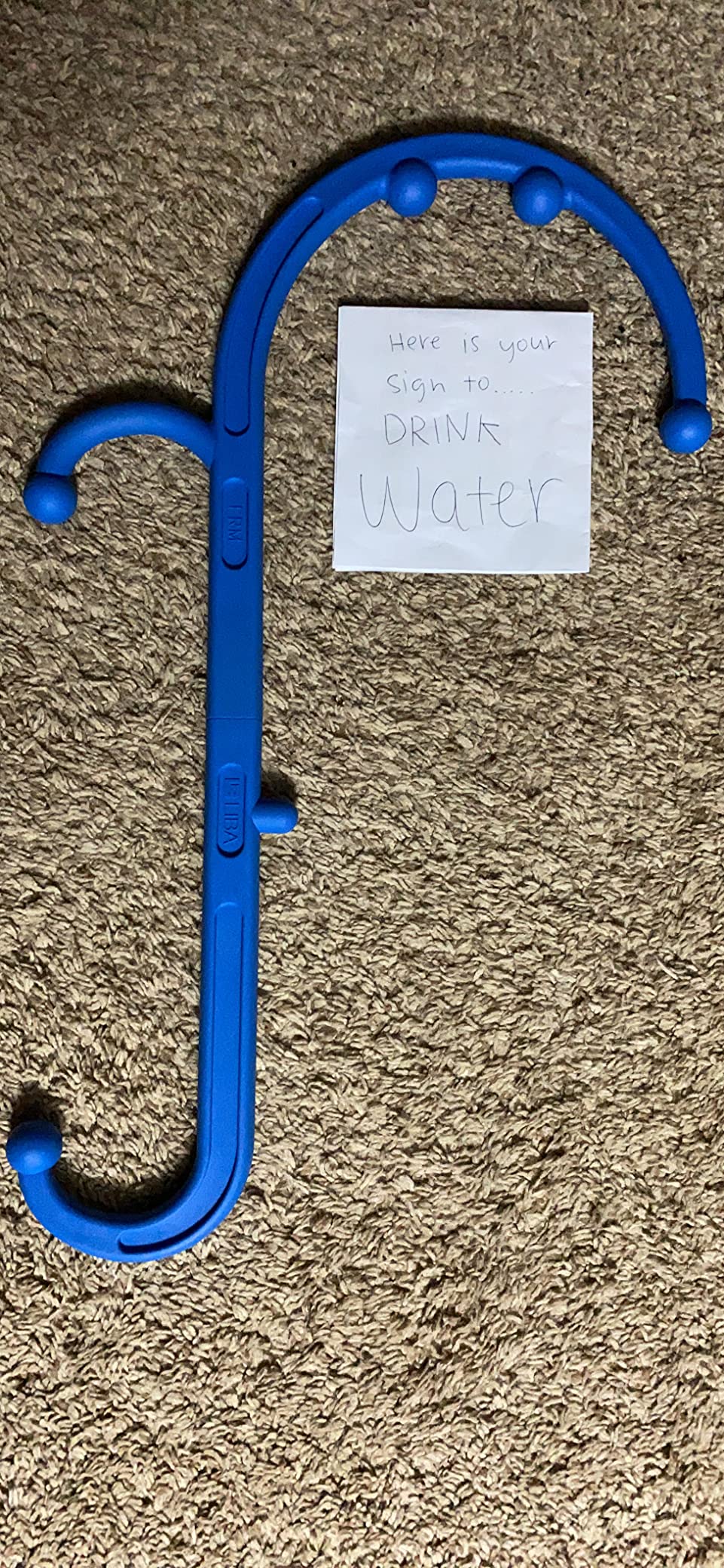 LiBa Back and Neck Massager - Trigger Point Massage Tools for Pain Relief and Manual Massage Hook Therapy customer photo 1