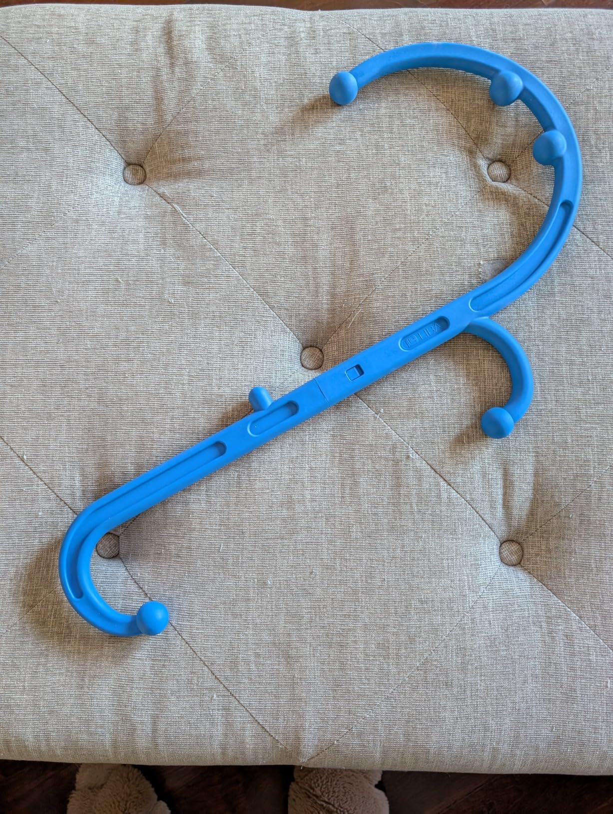 LiBa Back and Neck Massager - Trigger Point Massage Tools for Pain Relief and Manual Massage Hook Therapy customer photo 2