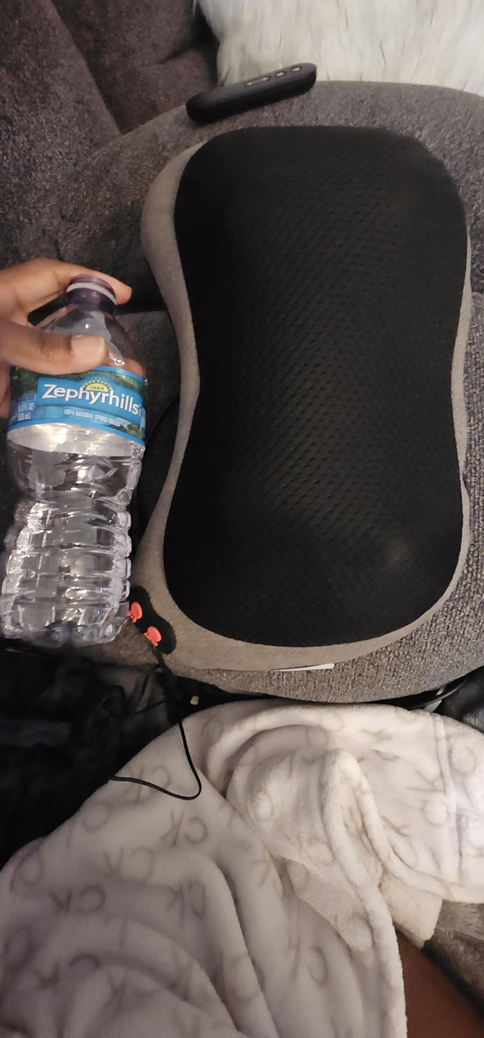 Papillon Shiatsu Back Massager with Heat, Mothers Day Gifts for Mom, Wife, Women & Her,Deep Tissue Massage Pillow for Neck,Shoulder,Foot & Lower Back Pain Relief,Gifts for Women,Her, Dad, Men customer photo 1