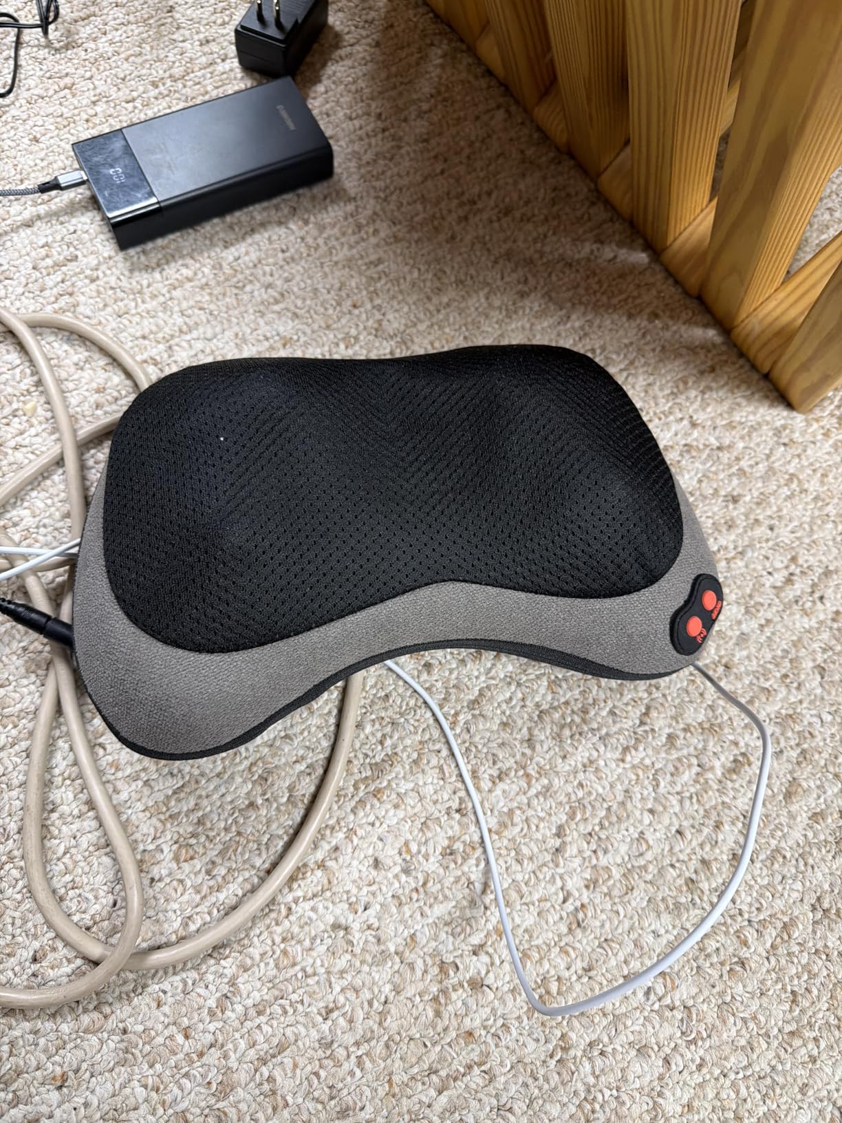 Papillon Shiatsu Back Massager with Heat, Mothers Day Gifts for Mom, Wife, Women & Her,Deep Tissue Massage Pillow for Neck,Shoulder,Foot & Lower Back Pain Relief,Gifts for Women,Her, Dad, Men customer photo 2