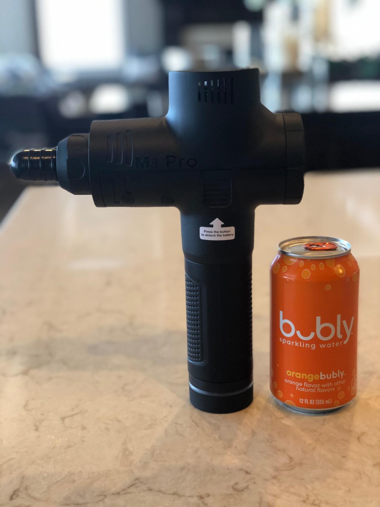 Opove M3 Pro 2 Massage Gun Deep Tissue Percussion Muscle Massager for Workout, Handheld Percussive Therapy Fascia Gun for Athletes Fast Recovery 4-8 Hours Long Battery Life, Powerful, Quiet, Black customer photo 2