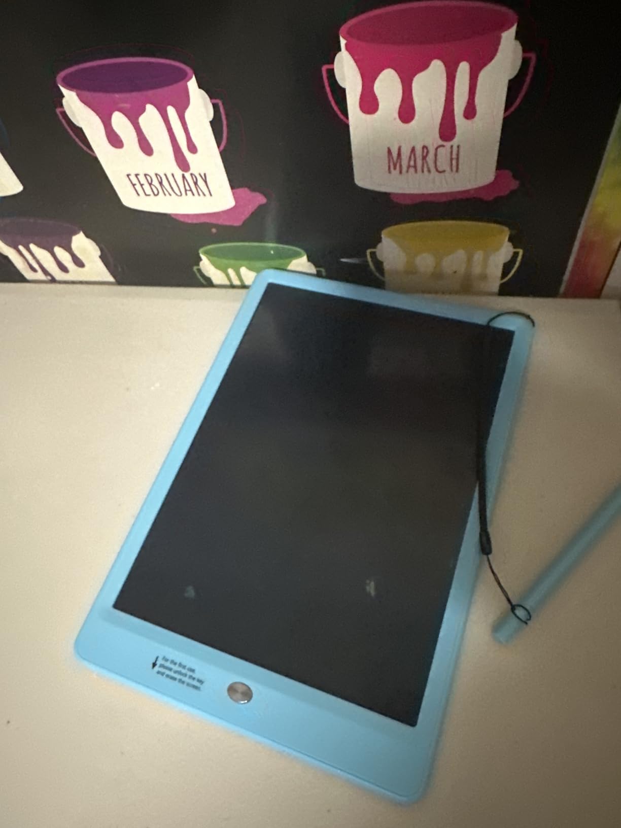 Bravokids Toys for 3-6 Years Old Girls Boys, LCD Writing Tablet 10 Inch Doodle Board, Electronic Drawing Pads, Educational Birthday Gift for 3 4 5 6 7 8 Years Old Kids Toddler (Blue) customer photo 1