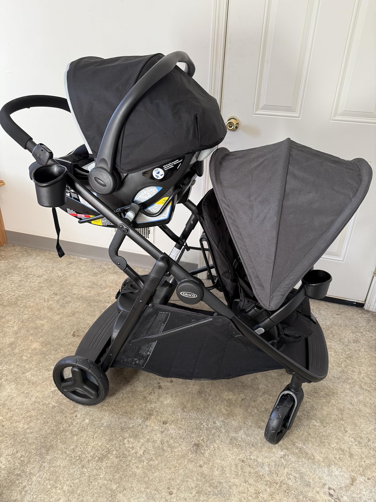Graco Ready2Grow 2.0 Double Stroller Features Bench Seat and Standing Platform Options, Rafa customer photo 1