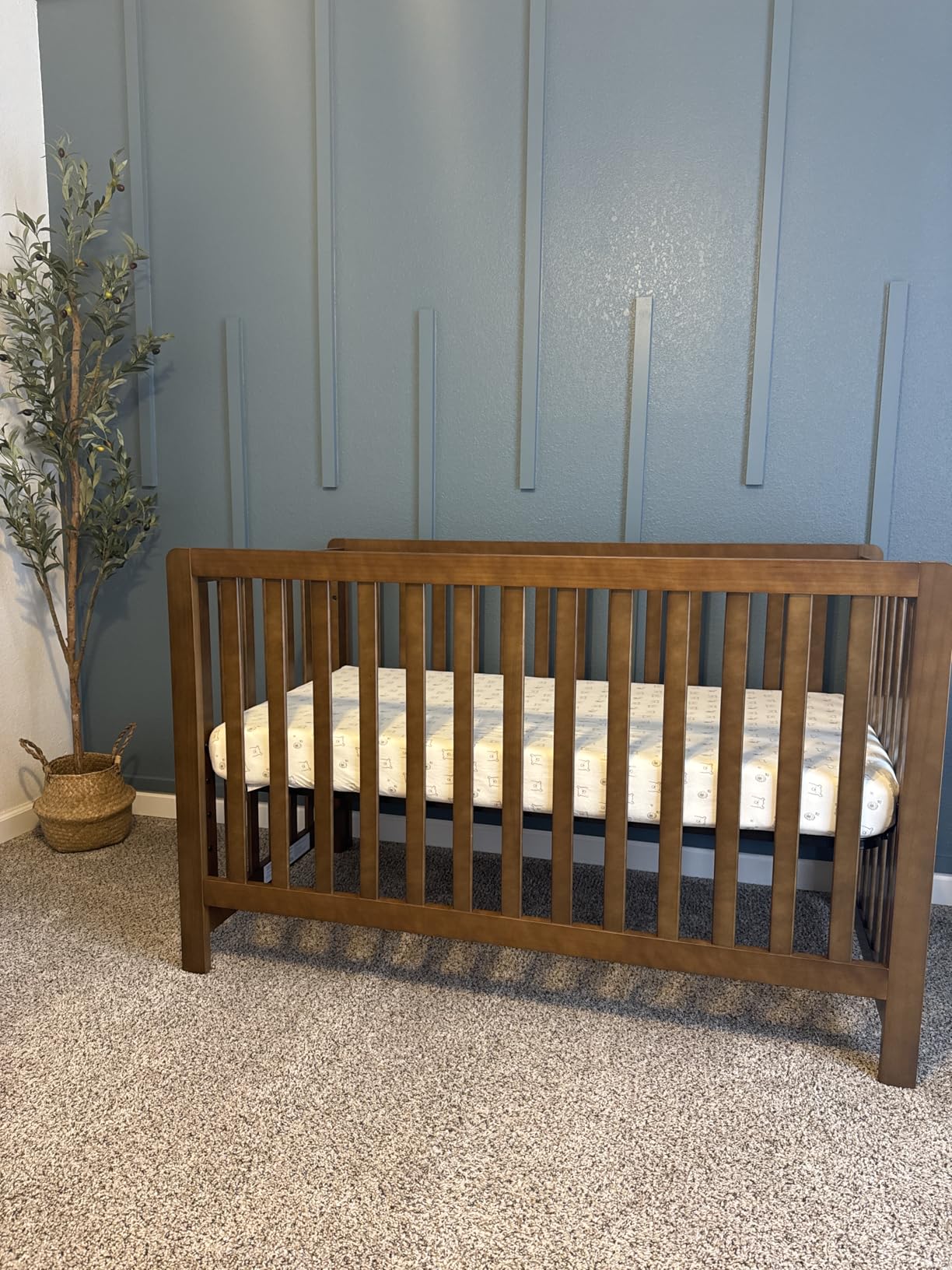 HALO DreamWeave Crib & Toddler Mattress - 100% Breathable Mattress and Core, Dual Sided 2-Stage Design, Machine Washable Cover, Hypoallergenic, Open Strand Polymer Core, Greenguard Cert. customer photo 2