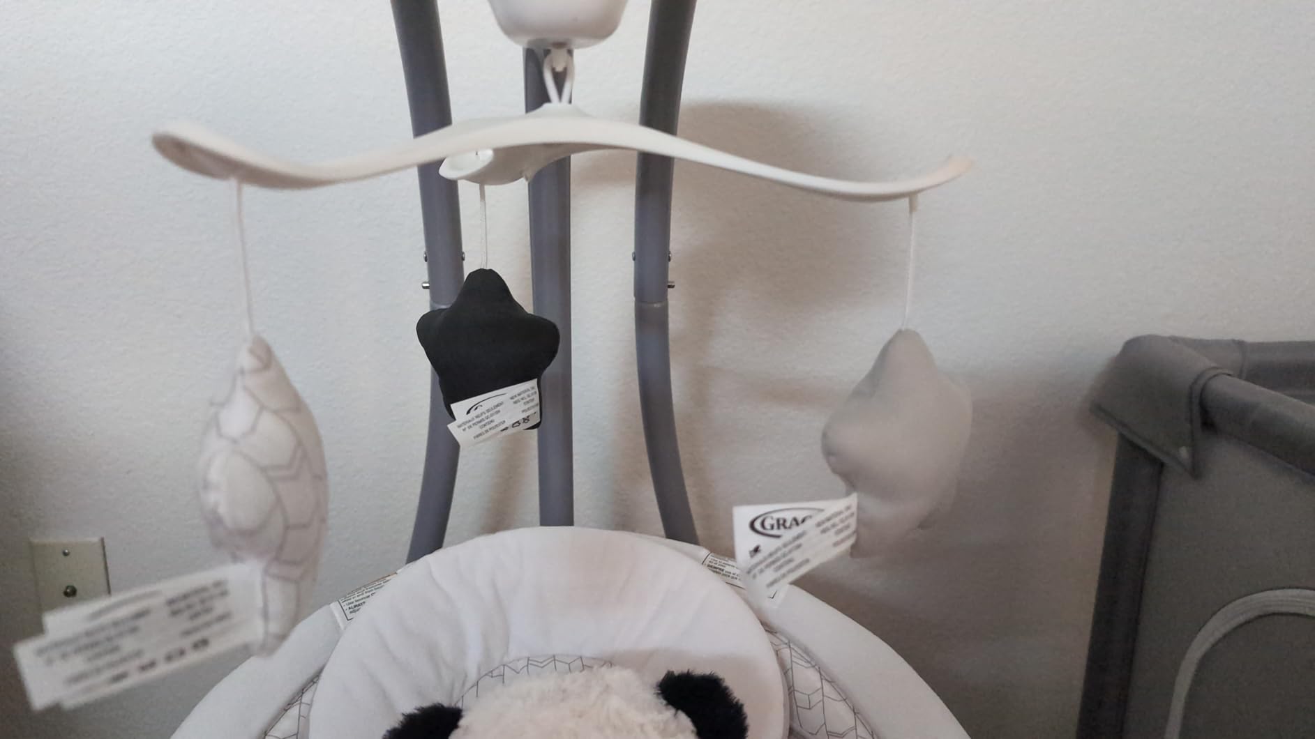 Graco DuetConnect LX Portable Baby Swing and Bouncer, Multi-Direction Baby Bouncer Seat, Multiple Swing Speeds, Redmond customer photo 2