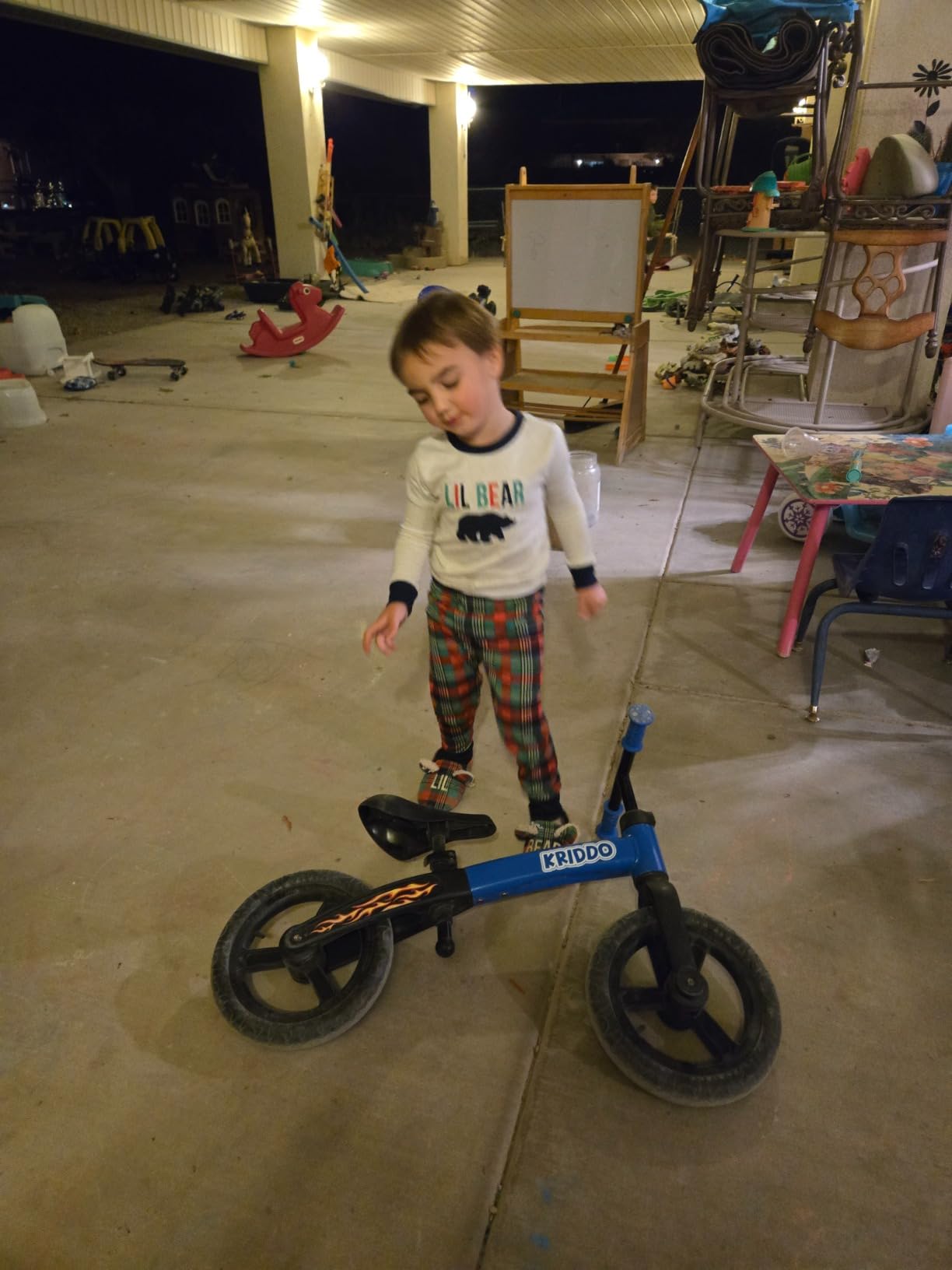 KRIDDO Toddler Balance Bike 2 Year Old, Age 24 Months to 5 Years Old, Early Learning Interactive Push Bicycle with Steady Balancing, Gift Bike for 2-5 Boys Girls, Pink customer photo 1