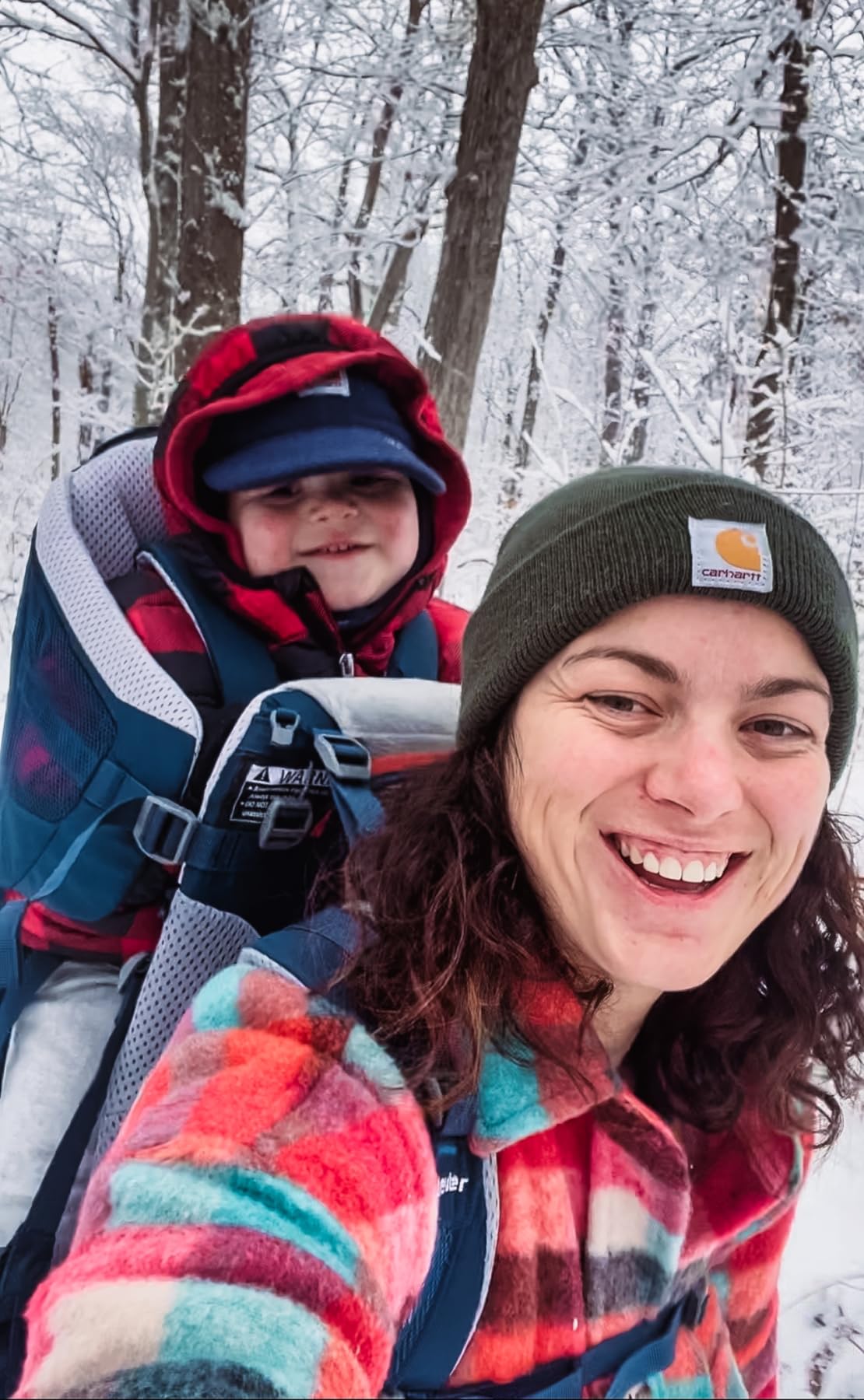 Deuter Kid Comfort Active Child Carrier Hiking Backpack - Standard Fit & Active SL Women's Fit customer photo 2