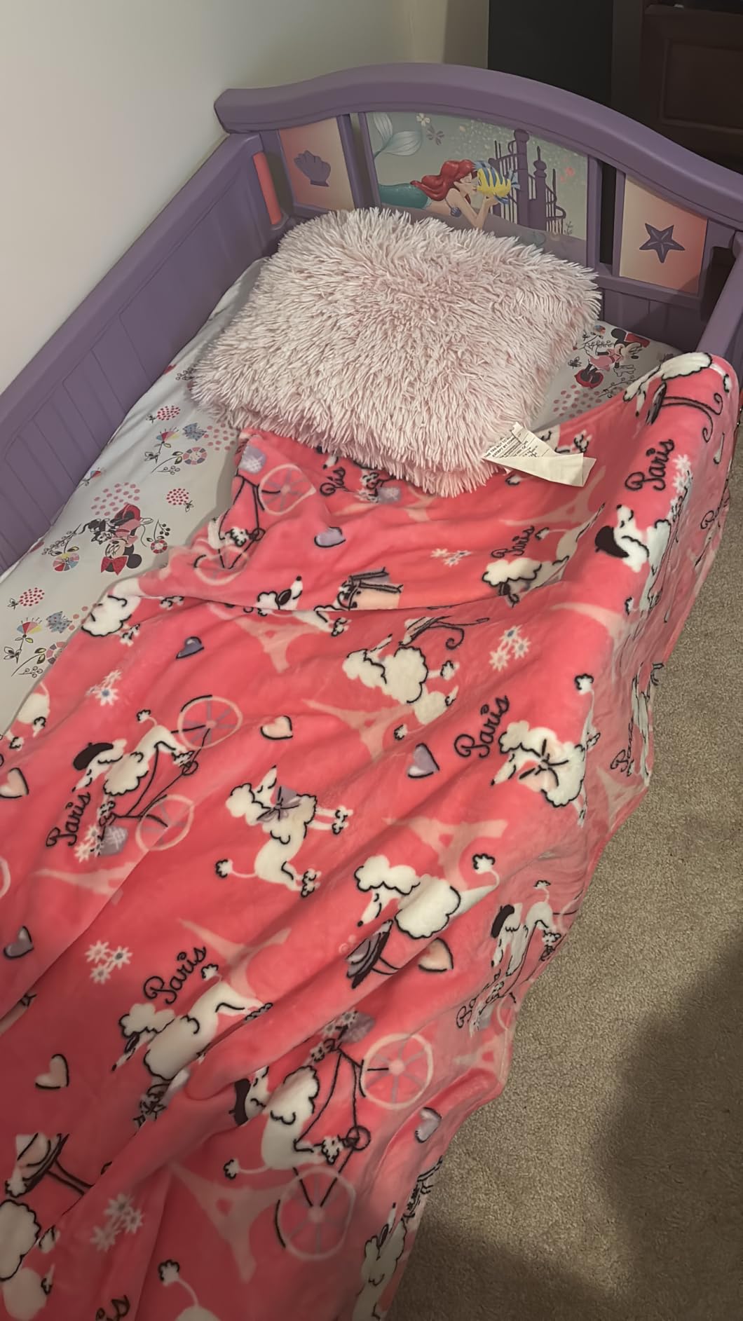 Delta Children Plastic Toddler Bed, Disney Princess customer photo 2