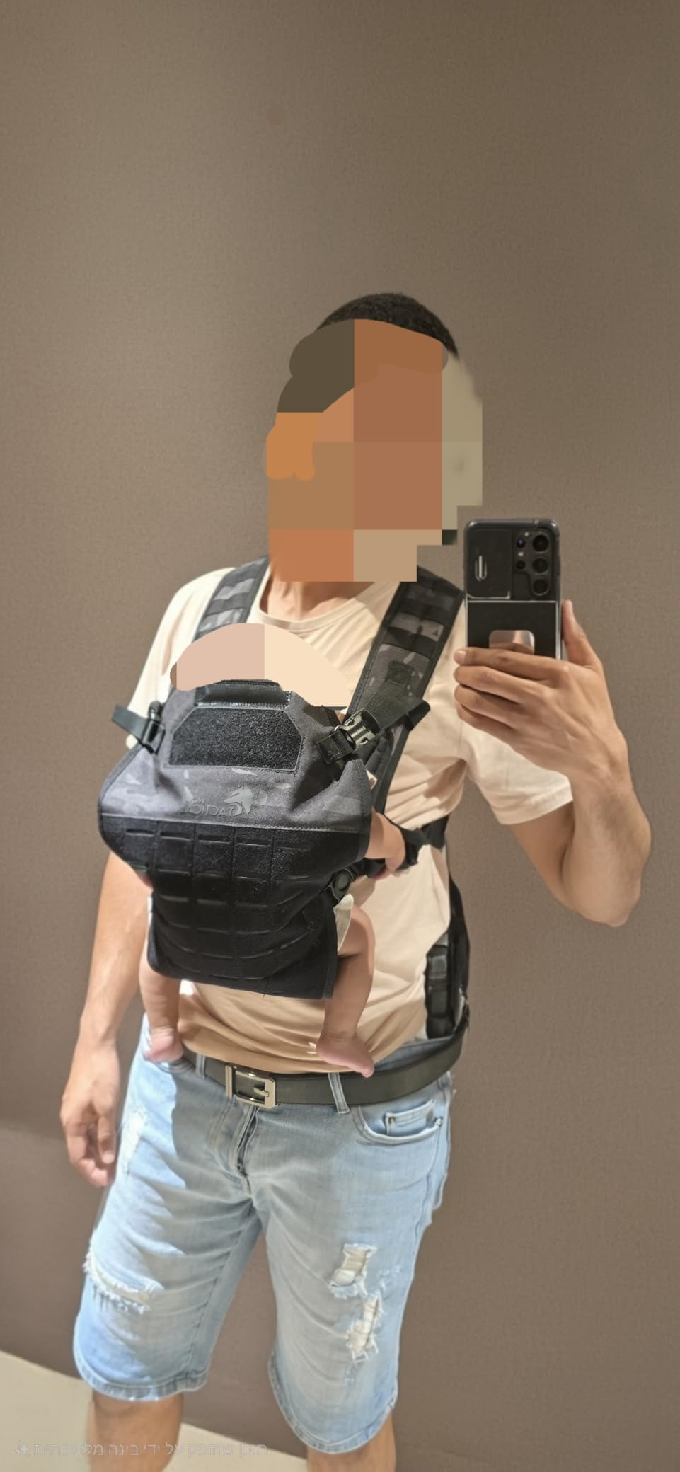 WOLF TACTICAL Toddler and Baby Carrier for Men - Dad Baby Military Mens Baby Carrier for Infants and Toddlers customer photo 1