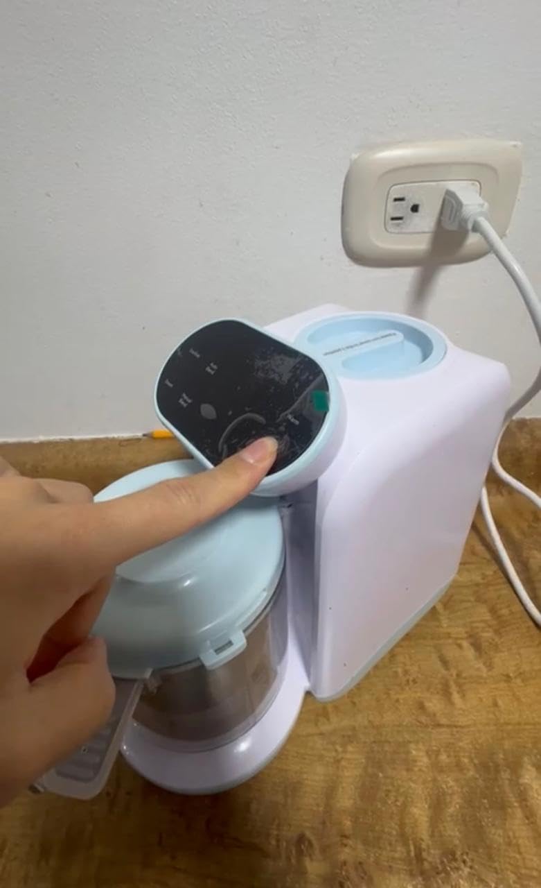 Chefhandy Baby Food Maker with Stainless Steel Steam Basket | 5-in-1 Baby Food Processor, Steamer & Blender for Homemade Baby Food, BPA-Free, 6 Reusable Pouches customer photo 1