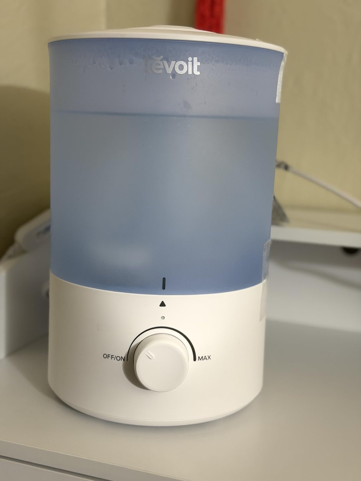 LEVOIT Humidifiers for Bedroom - Quiet (3L Water Tank) - Cool Mist/Top Fill/Essential Oil Diffuser/25Watt - Home/Large Room - 360° Nozzle - Rapid Ultrasonic Humidification for Baby Nursery/Plant customer photo 1