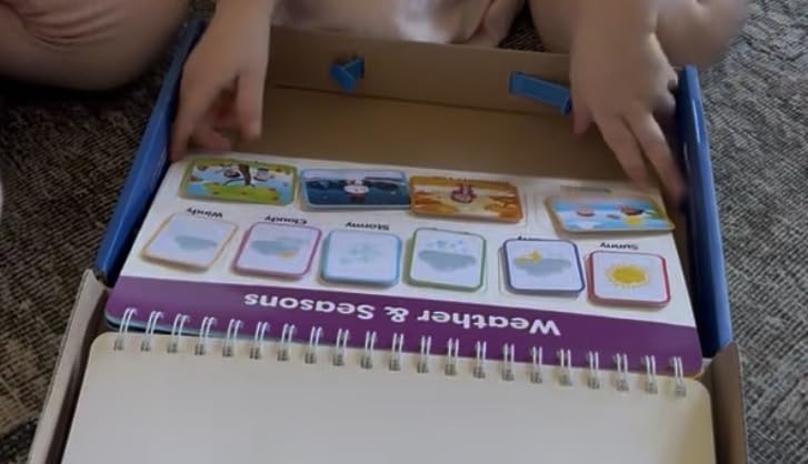 Montessori Preschool Busy Book for Toddlers Ages 3 and Up - Preassembled - Preschool Learning Activities Montessori Educational Toys - Gifts for 3 Year Old Boys, Toddler Learning Toys Activities customer photo 1
