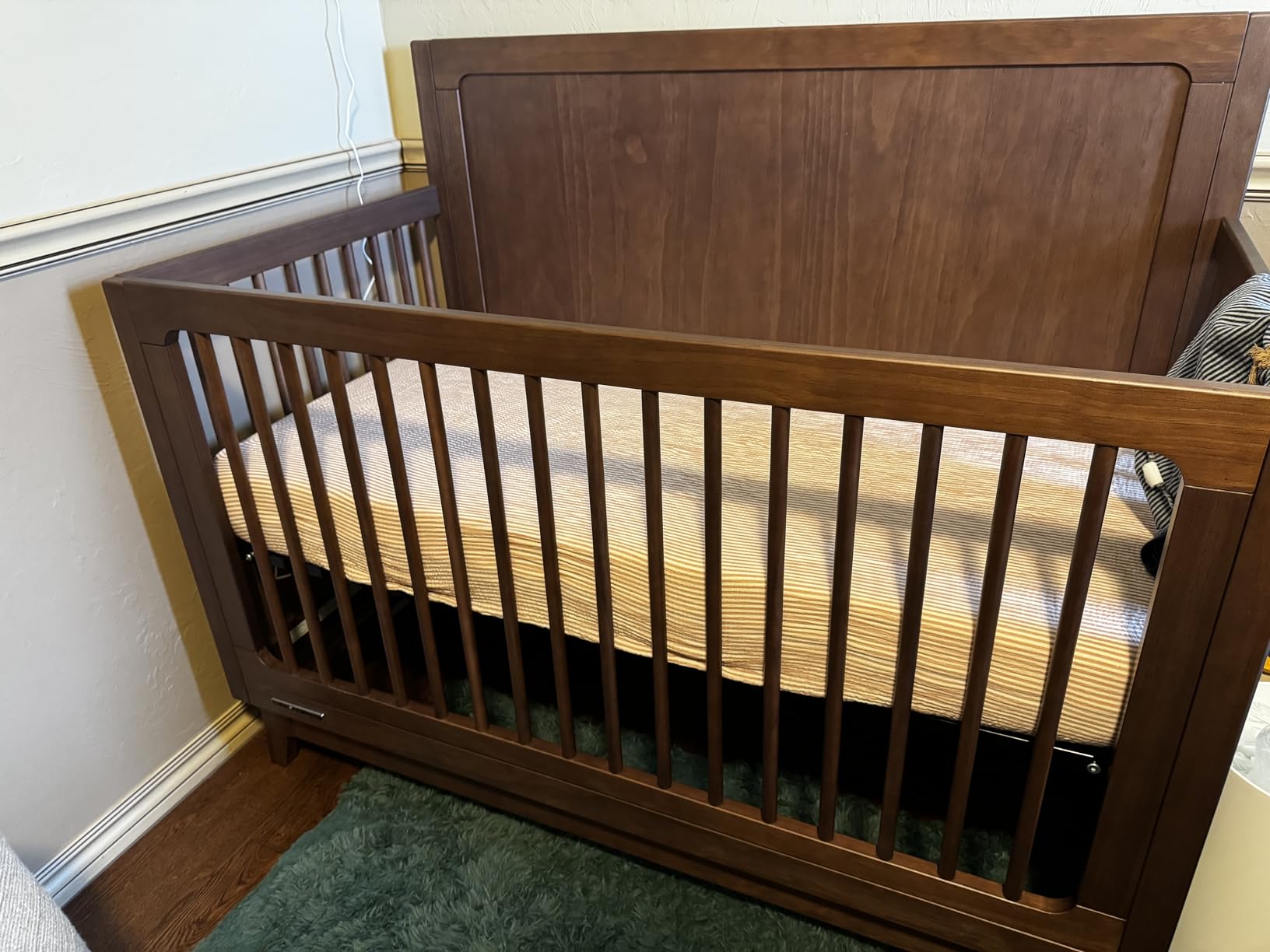 Organic Cotton Dual-Sided Crib Mattress | 2-Stage Premium Memory Foam CertiPUR-US Hypoallergenic Baby Mattress, Firm Support for Infant, Cooling Gel for Toddler, Waterproof Washable Cover, 52x27.5x5.5 customer photo 2