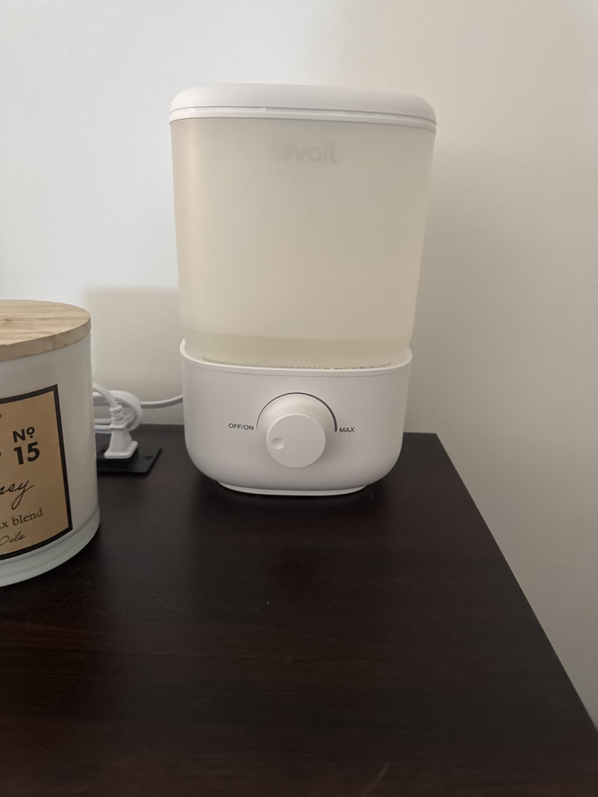 LEVOIT Top Fill Humidifiers for Bedroom, 2.5L Tank for Large Room, Easy to Fill & Clean, 28dB Quiet Cool Mist Air Humidifier for Home Baby Nursery & Plants, Auto Shut-off for Safety, 25H customer photo 2