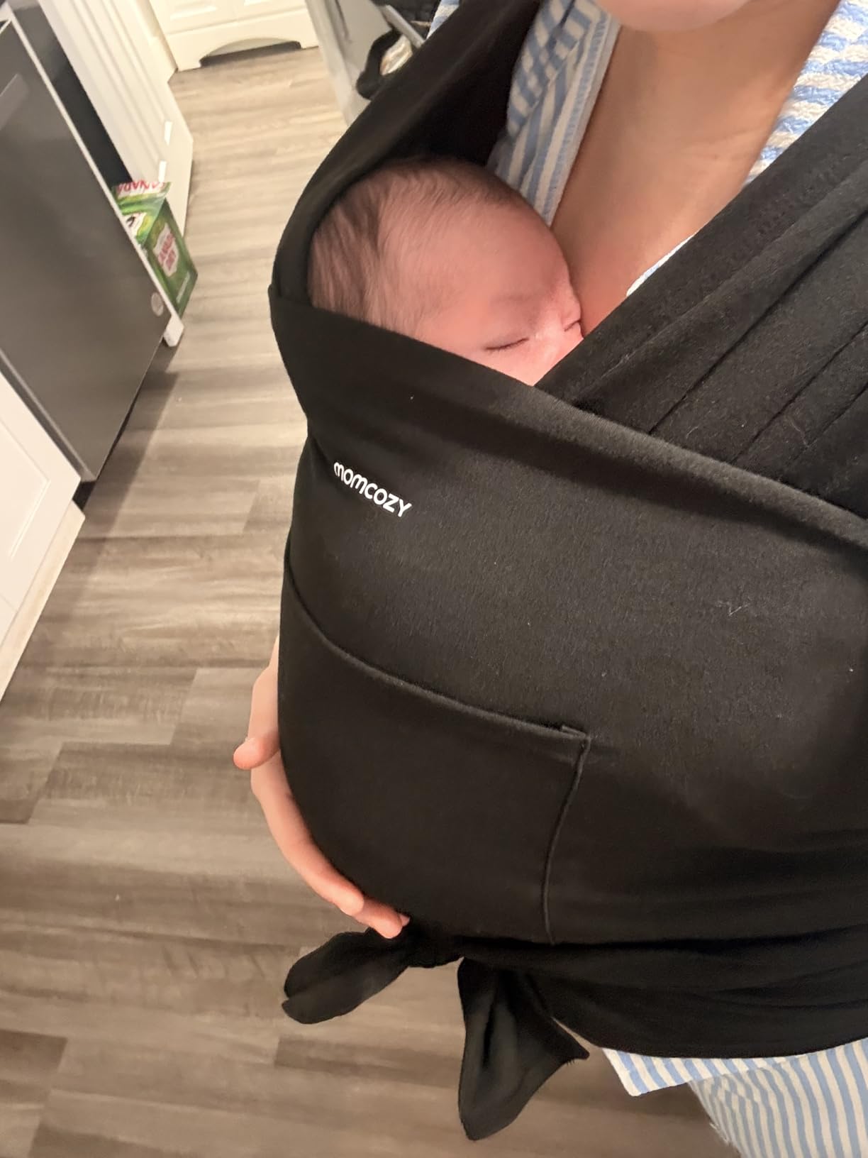 Momcozy Baby Carrier AirMesh - Summer Water Sling customer photo 2