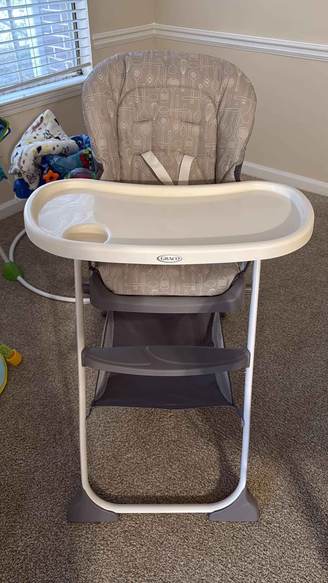 Graco Made2Grow 5-in-1 Convertible Highchair, Adjustable Baby to Toddler Seat, Hudson customer photo 2