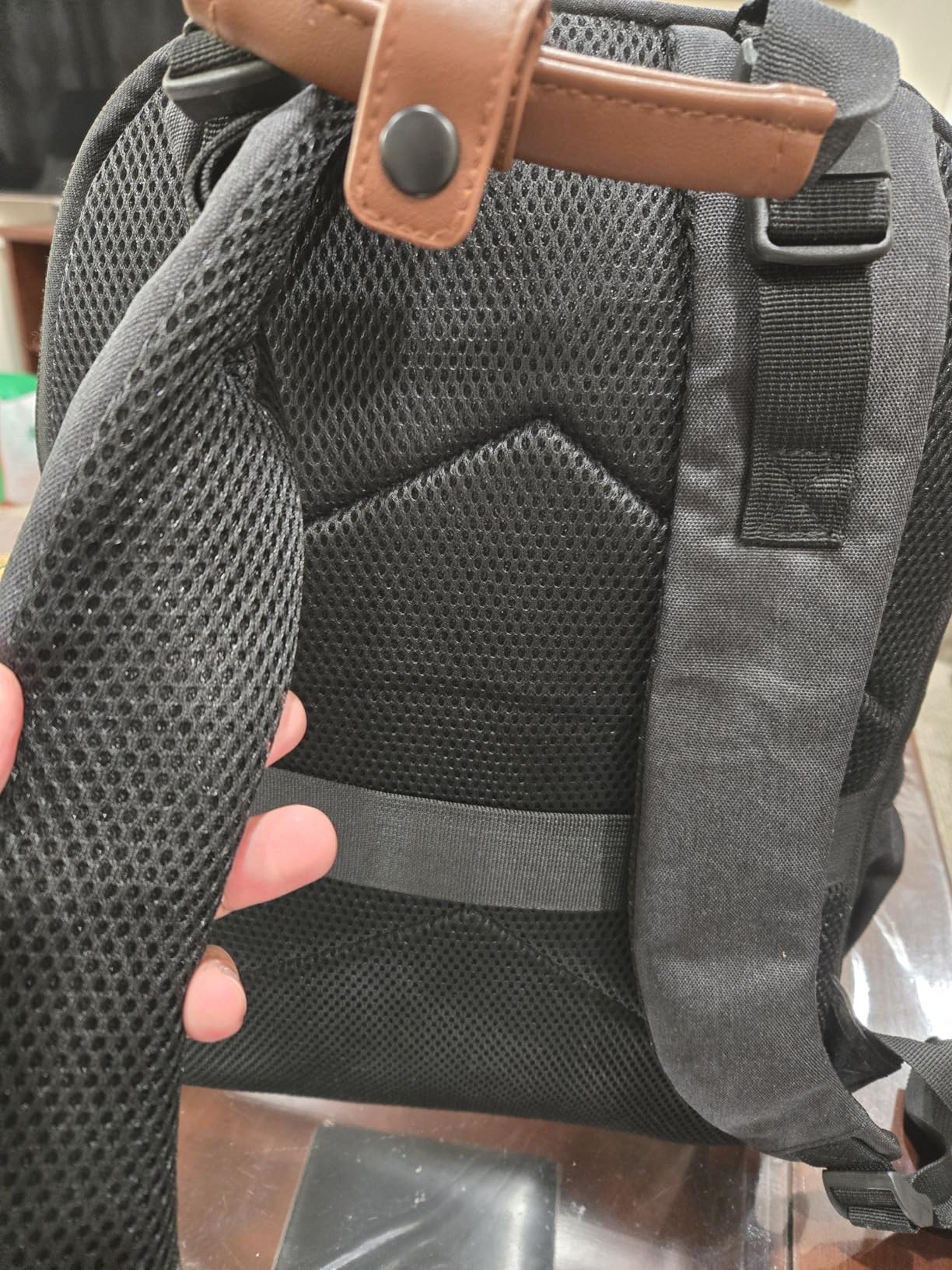 mommore Diaper Bag Backpack, Multi-pocket Large Diaper Bag Travel Backpack for Mom Dad, Quick Access Baby Bag with Insulated Pockets, Changing Pad, Stroller Straps customer photo 2