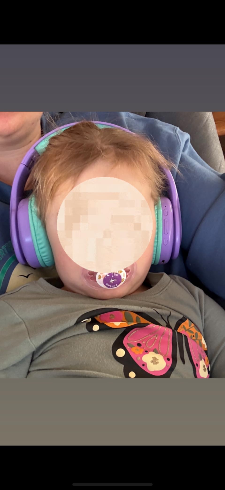 Kids Bluetooth Headphones, Lightweight Wireless, 85/94dB Volume Limited, 60 Hours Playtime, Bluetooth 5.3, Over-Ear Toddler Headsets customer photo 2