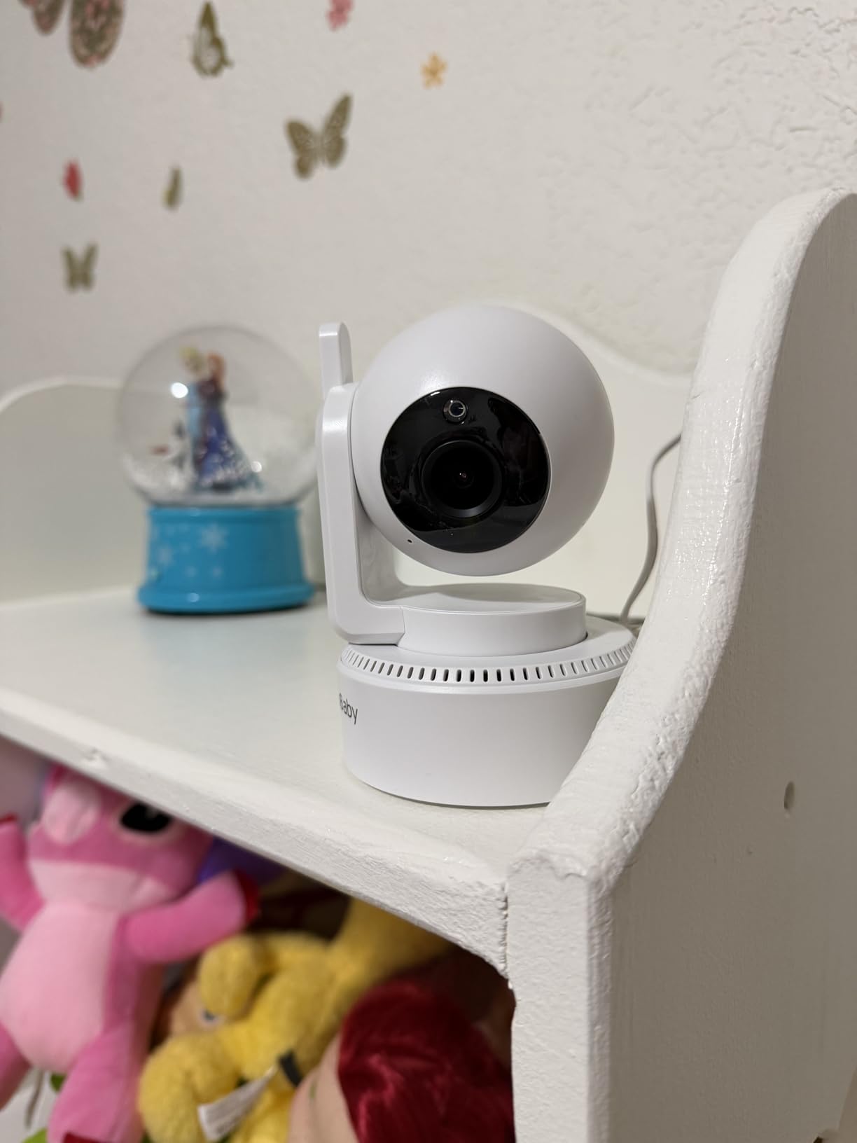 HelloBaby 4.3'' Video Baby Monitor with 30 Hours Battery, Remote Pan-Tilt-Zoom Baby Monitor No WiFi, Baby Monitor with Camera and Audio, Night Vision, ECO Mode, Two-way Talk, 8 Lullabies, 1000ft Range customer photo 1