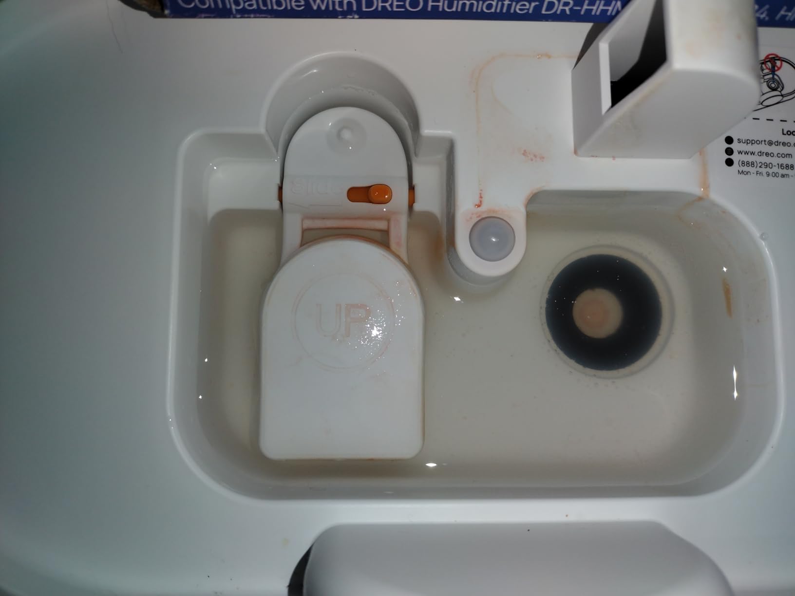 DREO Humidifiers for Bedroom, 6L Easy to Fill & Clean, 60H Runtime for Large room, 28 dB Quiet Cool Mist Air Humidifier for Plant, Baby Nursery, Home, Indoor, Night Light, Precise Humidity Control customer photo 2