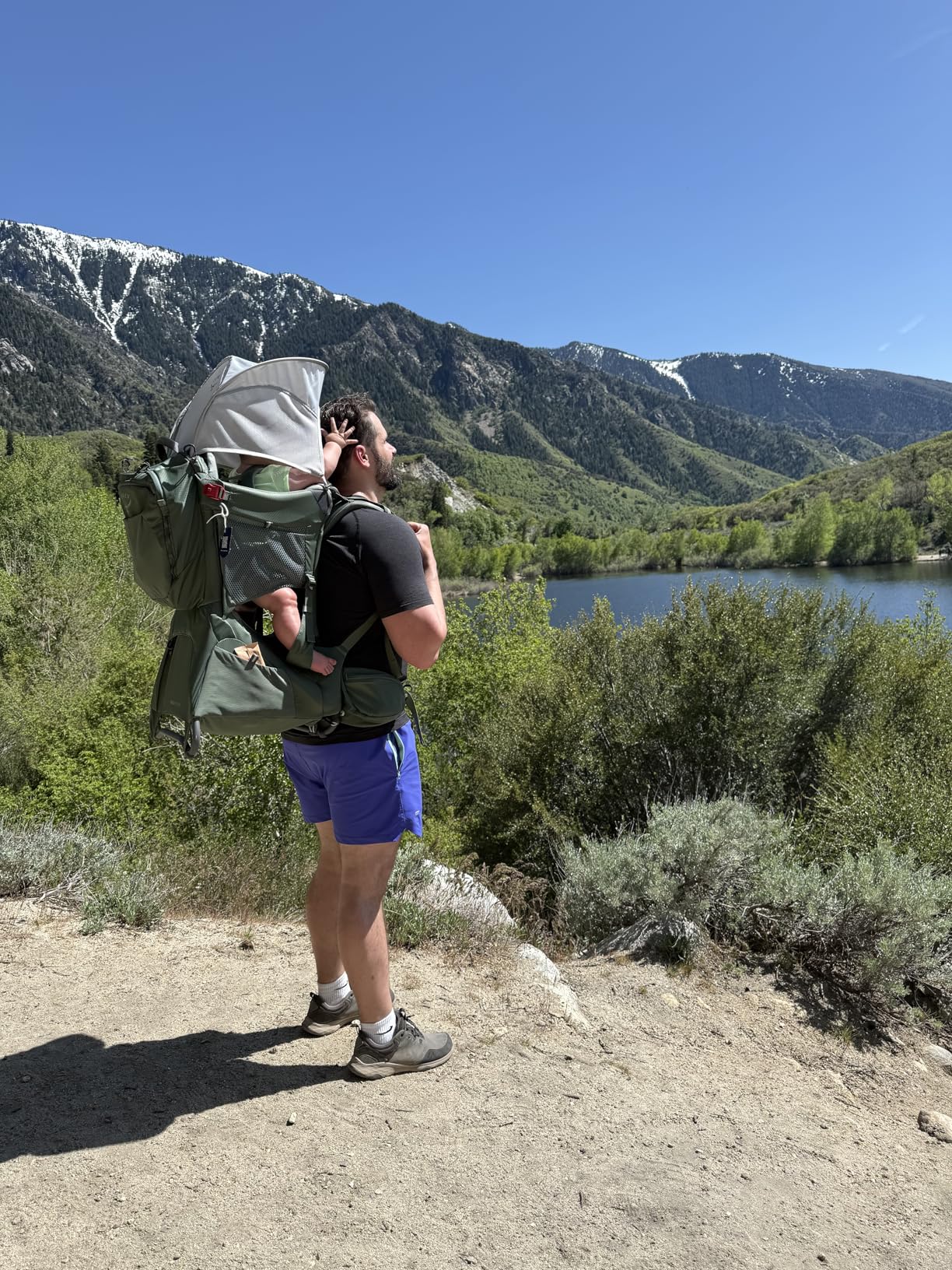 Osprey Poco Premium Child Carrier Backpack - Adjustable Travel Baby Carrier with Sunshade customer photo 1