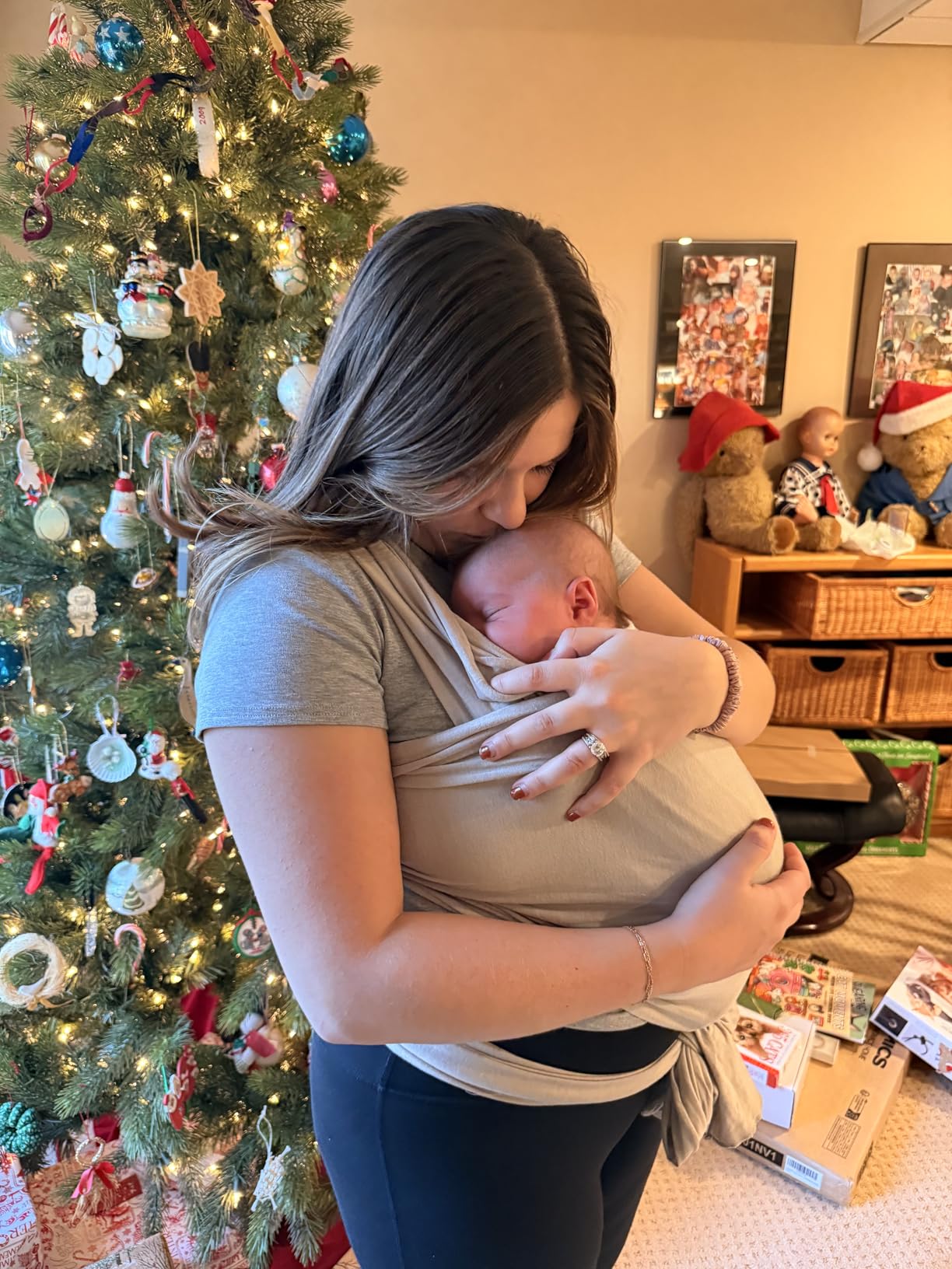Solly Baby Wrap - Buttery-Soft Lightweight Baby Carrier for Hot Weather customer photo 2