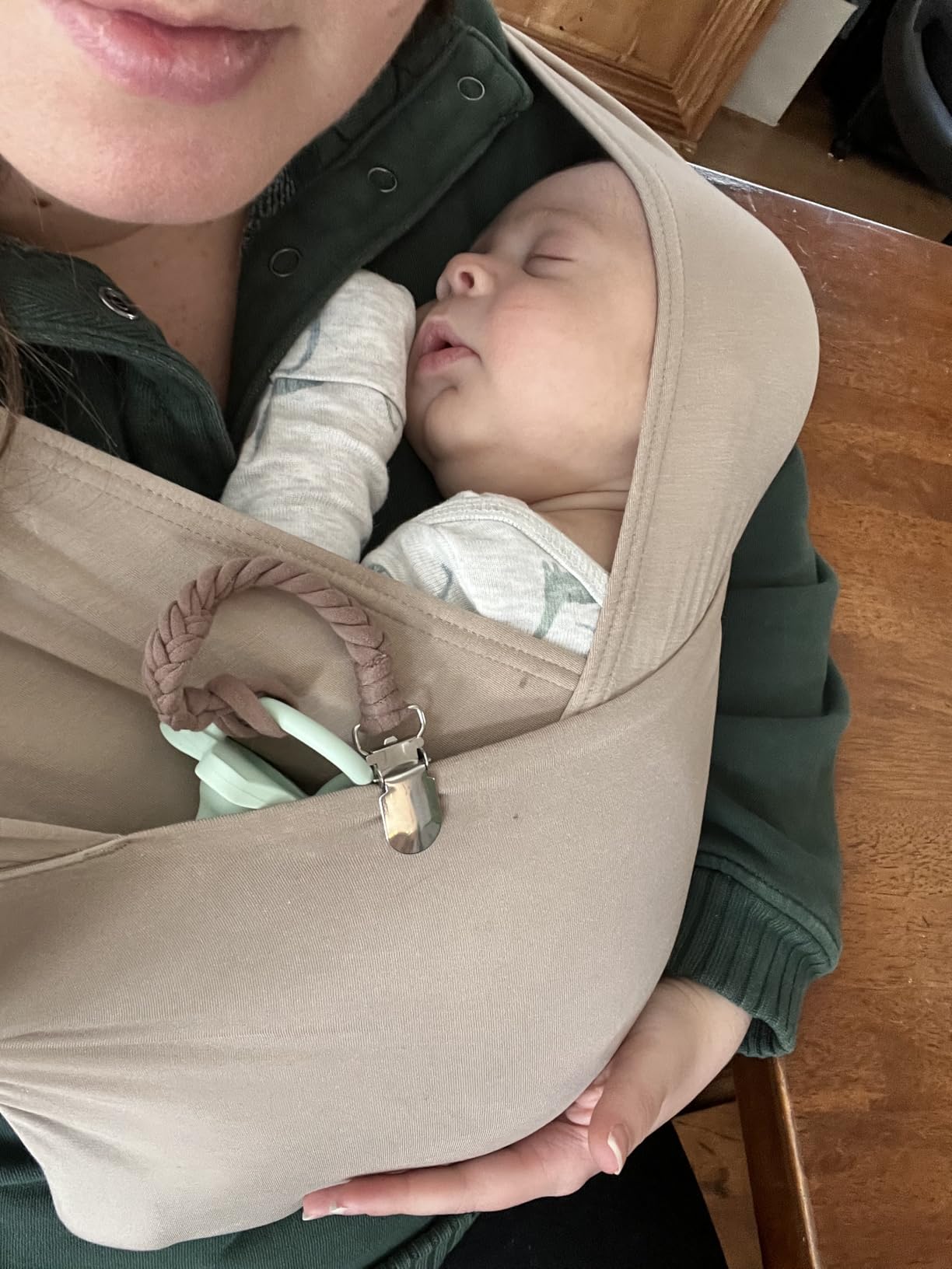 WildBird - Aerial Buckle Wrap - Newborn Baby Carrier - Front Carry - Soft Fabric, Straps, Head Support customer photo 1