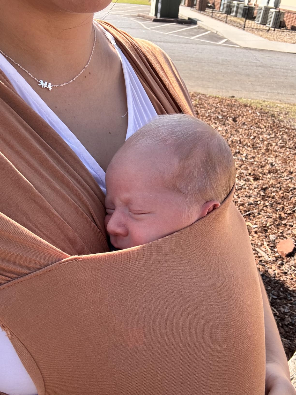WildBird - Aerial Buckle Wrap - Newborn Baby Carrier - Front Carry - Soft Fabric, Straps, Head Support customer photo 2