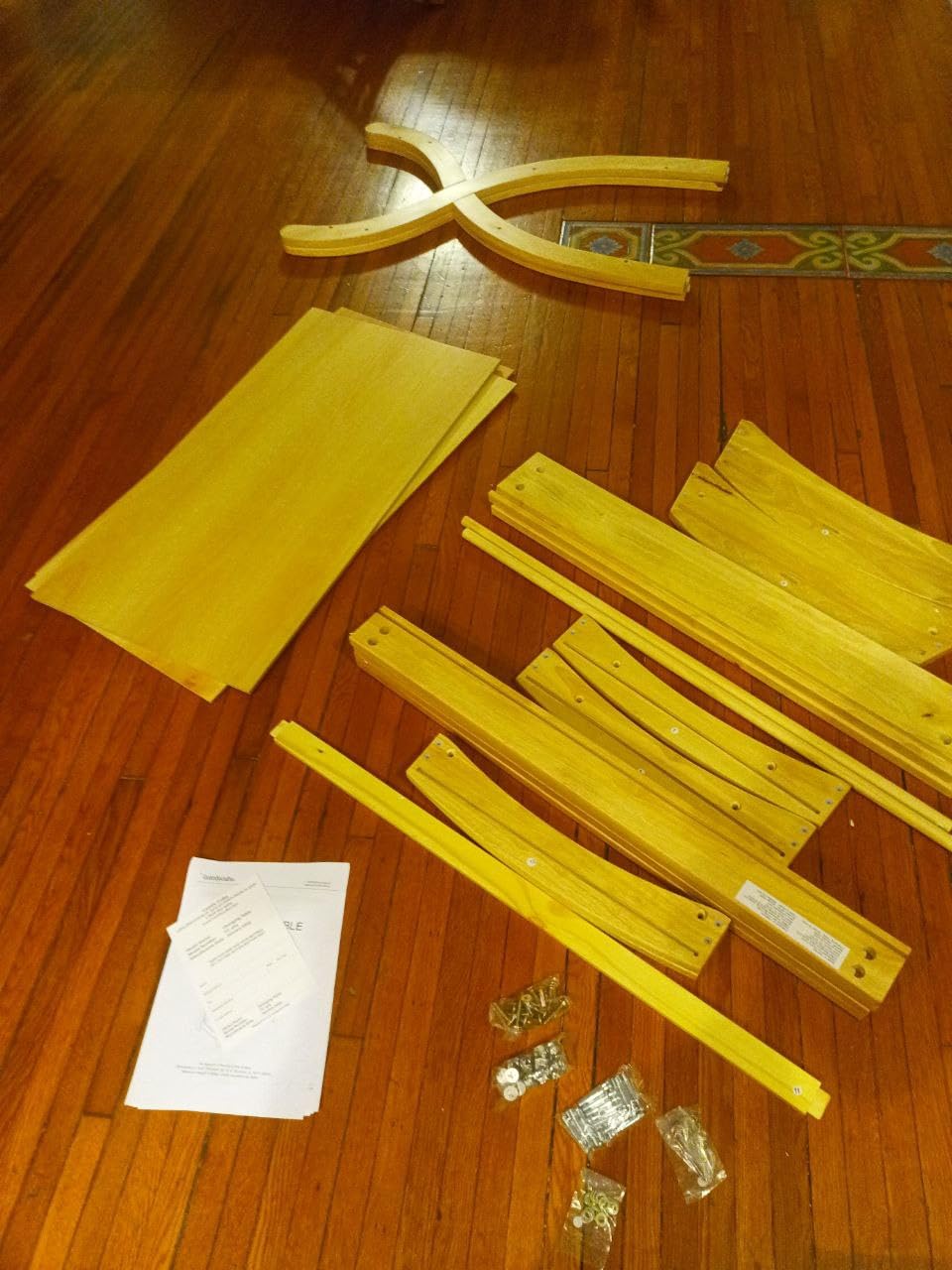 Comfy Cubs Baby Changing Table - Sturdy Wood Construction, Timeless Look Baby Change Table with Two Open Shelves for Infant Daycare Essentials Storage - Natural Wood customer photo 1