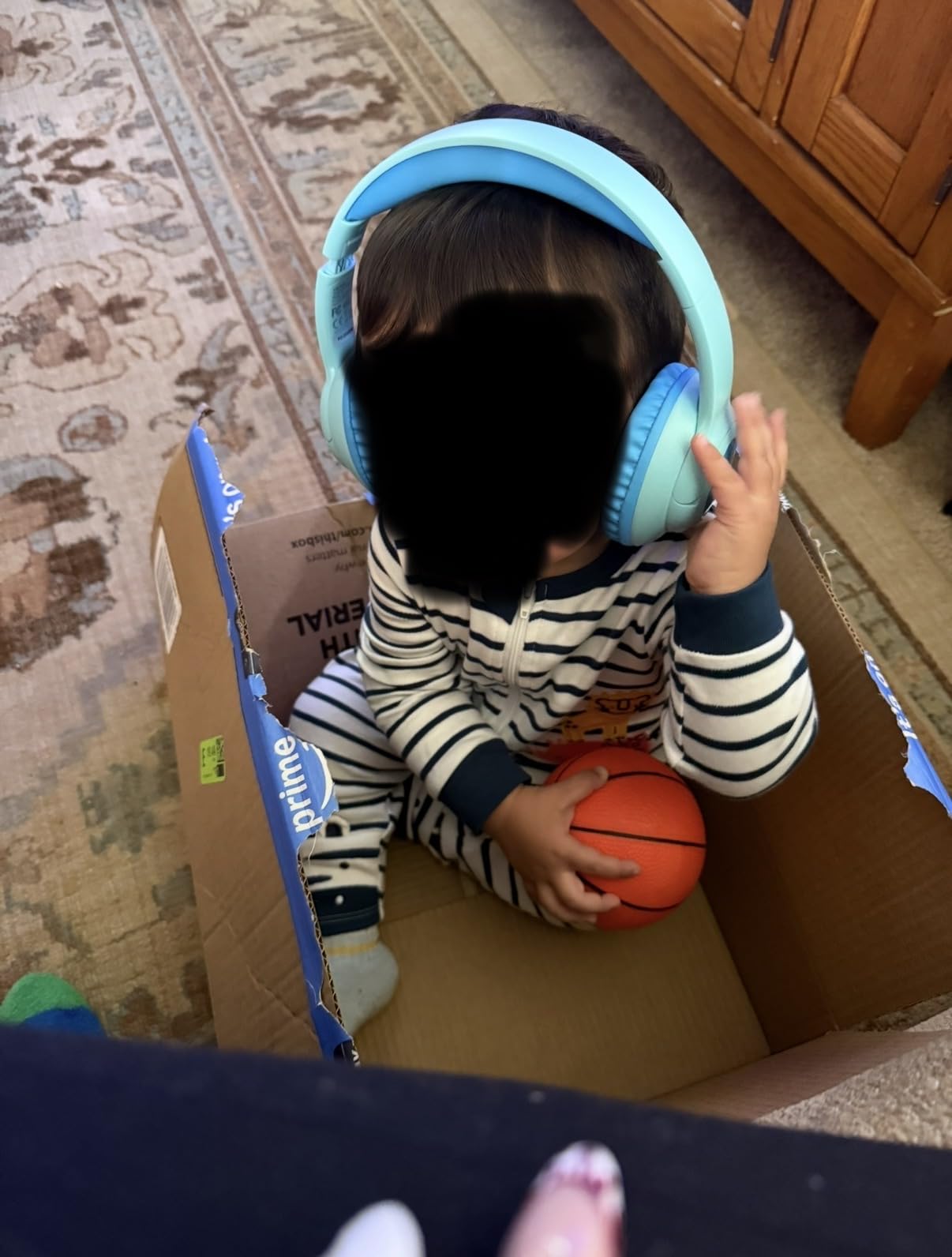 VibeTune Kids Bluetooth Headphones, 60H Playtime, Volume Limited 85/94dB, Bluetooth 5.4, Type-C Fast Charging, Foldable Wireless Headphones for Kids customer photo 2