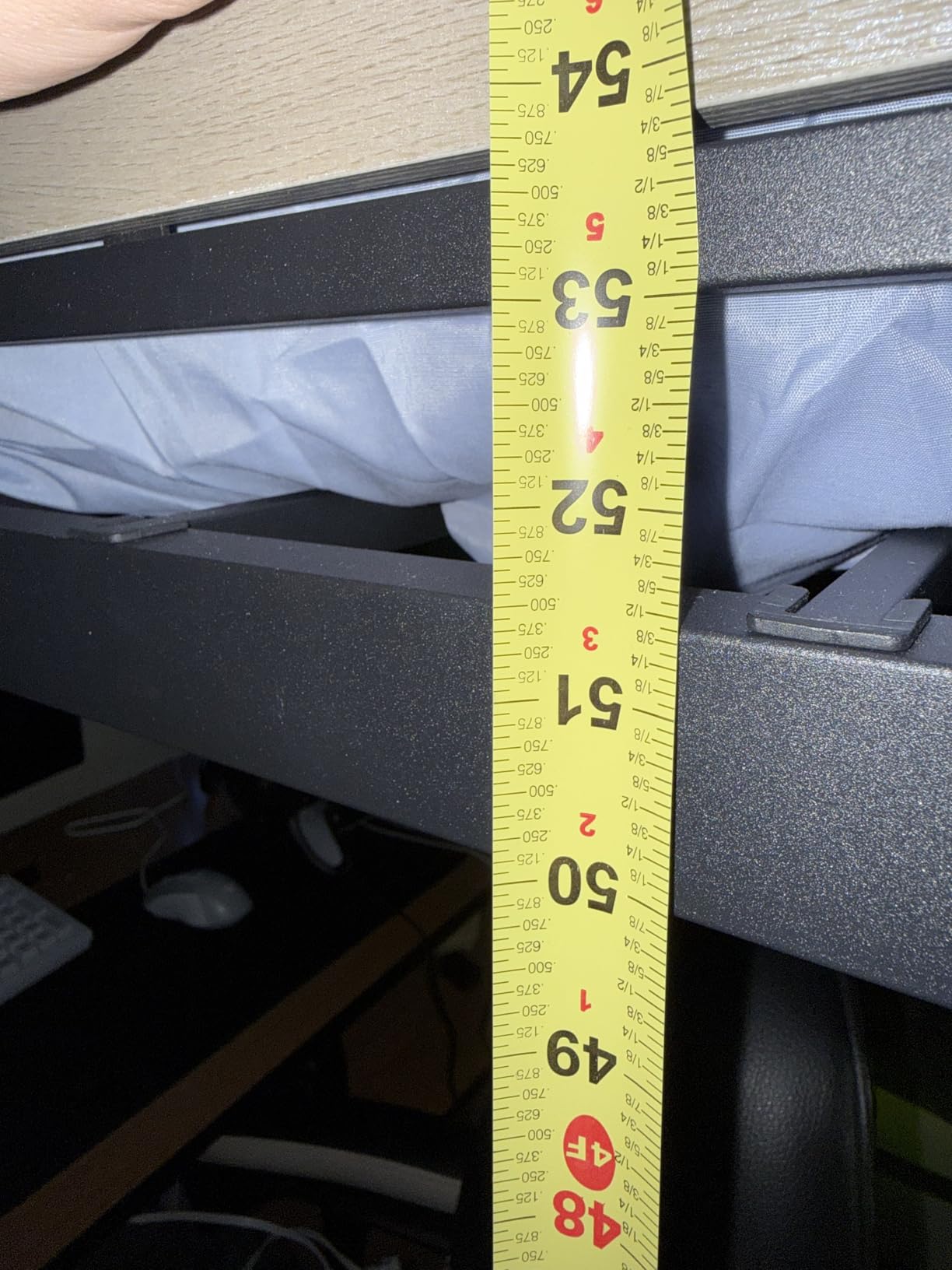 Loft Bed Twin Size with Stairs, 53.5