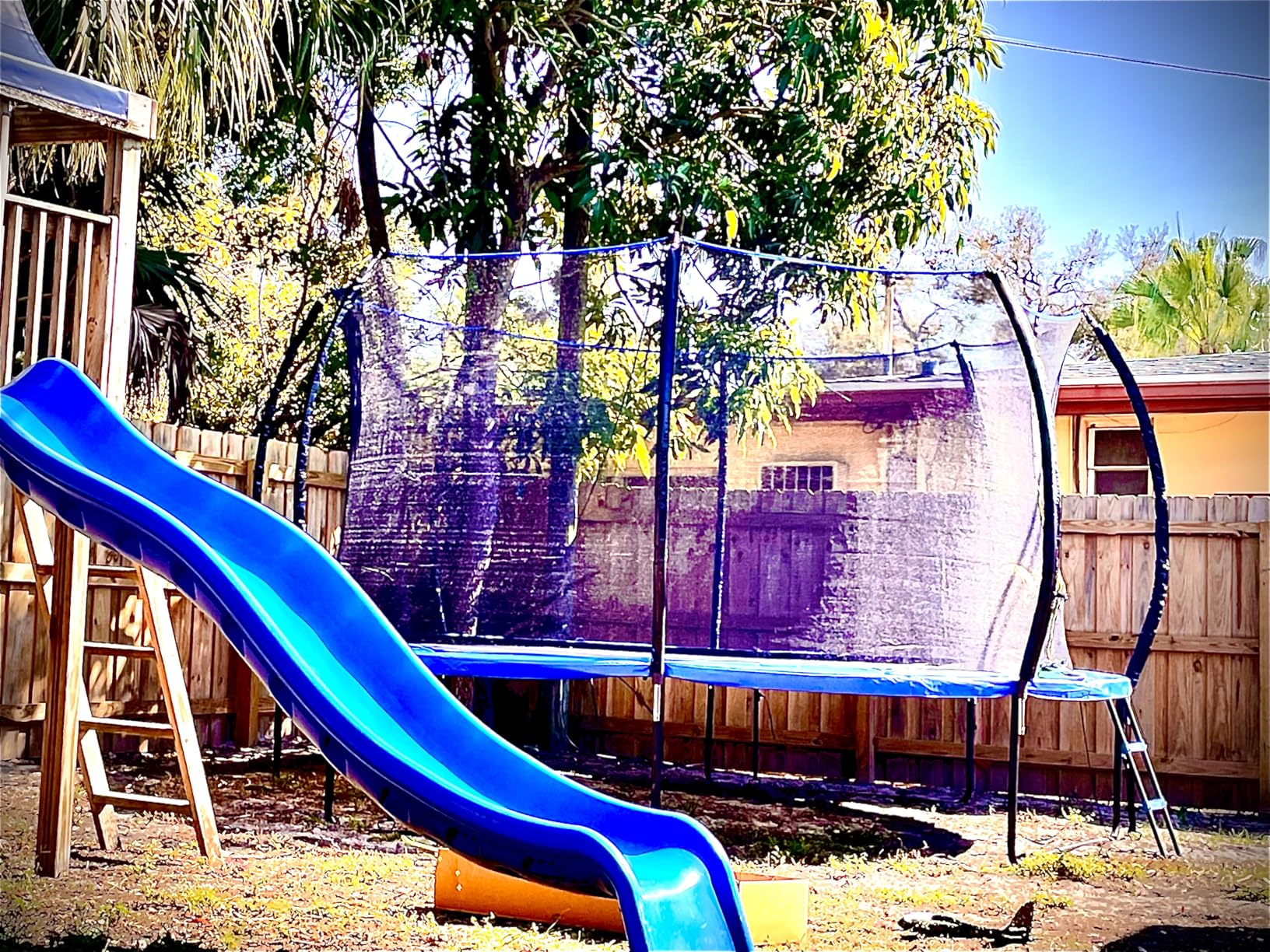 ORCC Kids Trampoline, 1200LBS Weight Capacity Outdoor Trampoline 16 15 14 12 10 8FT Yard Trampolines for Kids Adults customer photo 2